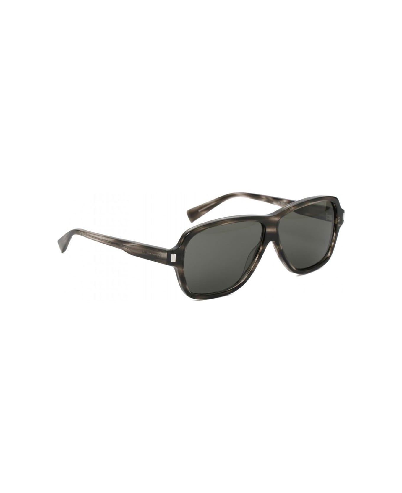 Saint Laurent 609 Aviator Sunglasses - Gray