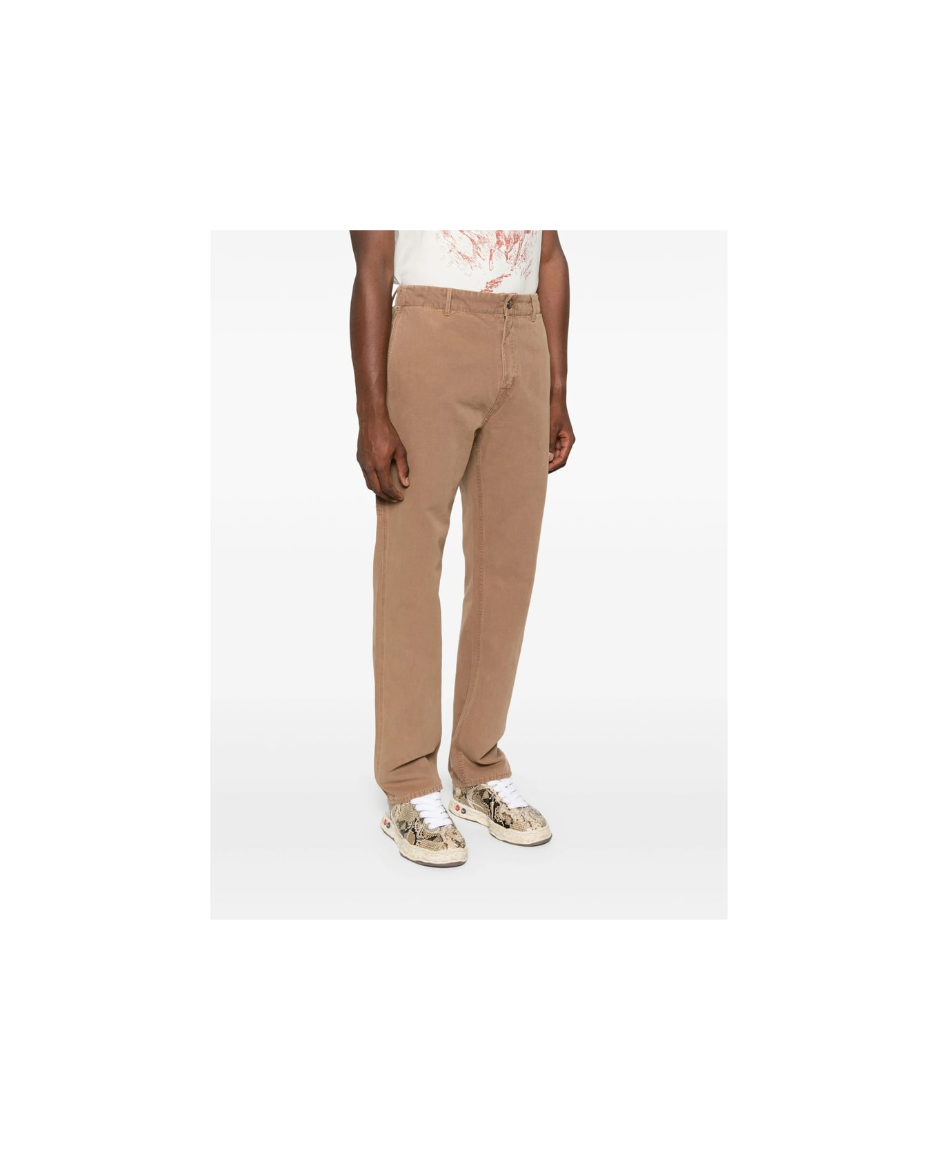 7 For All Mankind Pant - BROWN