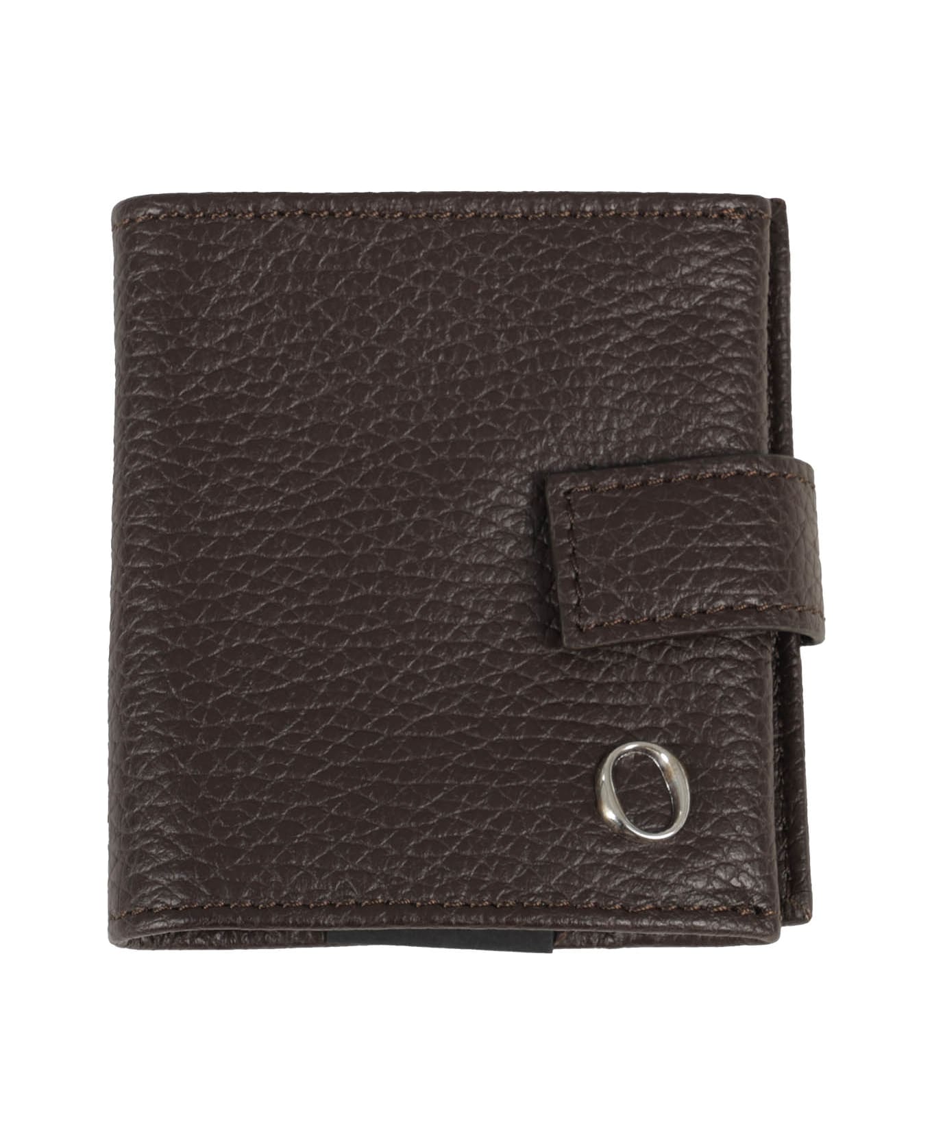 Orciani Leather Wallet - Eba Ebano