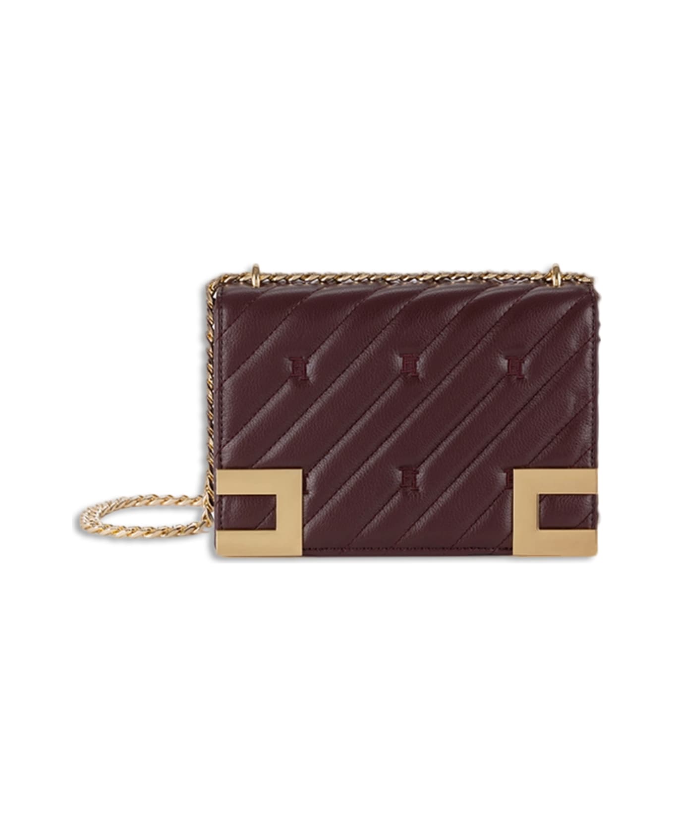 Elisabetta Franchi Bag - Bordeaux