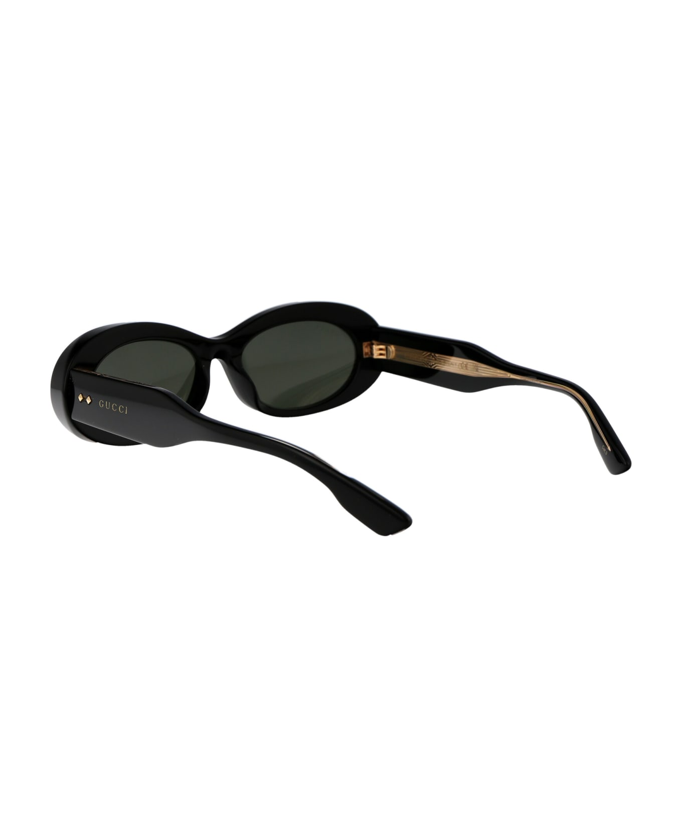 Gucci Eyewear Gg1527s Sunglasses - 001 BLACK BLACK GREY