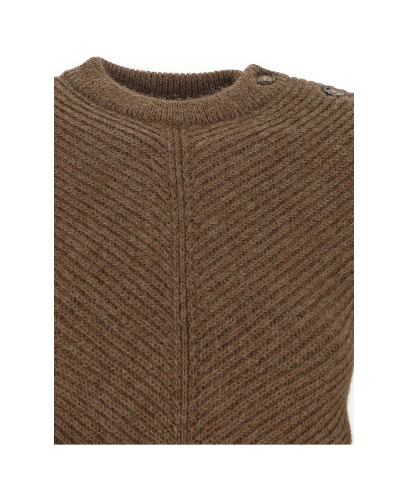Bottega Veneta Riverbed Sweater - BEIGE