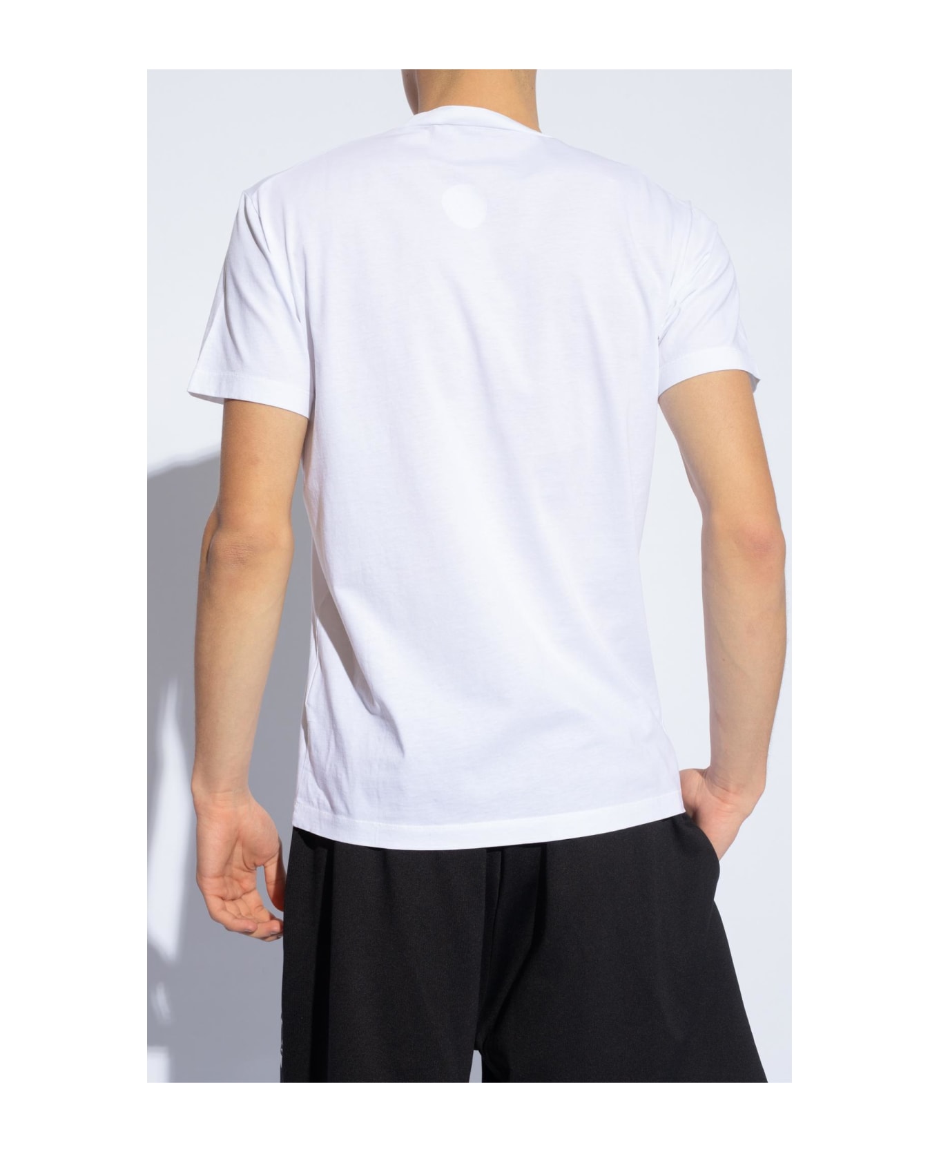 Dsquared2 Embellished-logo Crewneck T-shirt - White シャツ