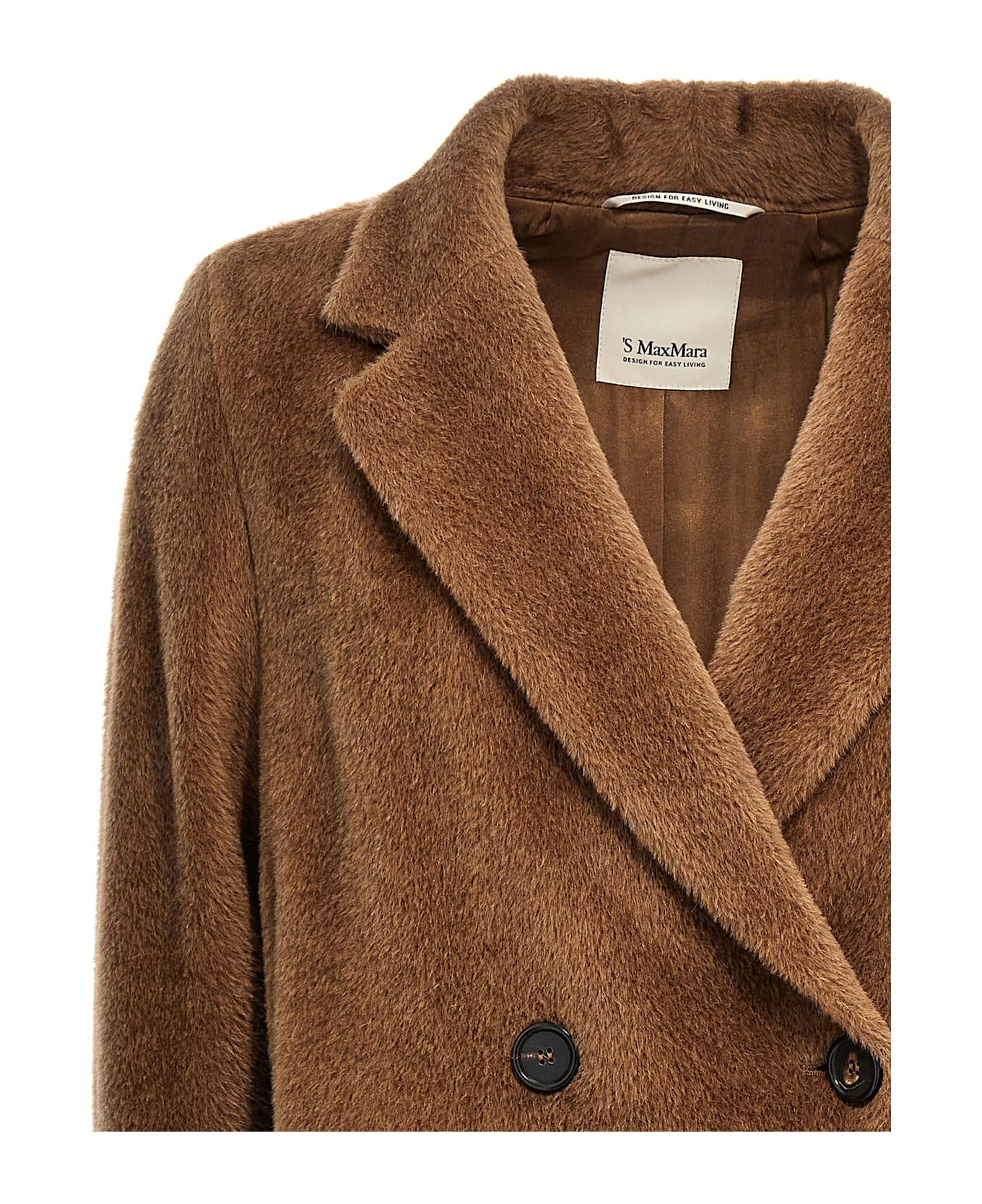 
S Max Mara 
roseto
 Coat - Brown