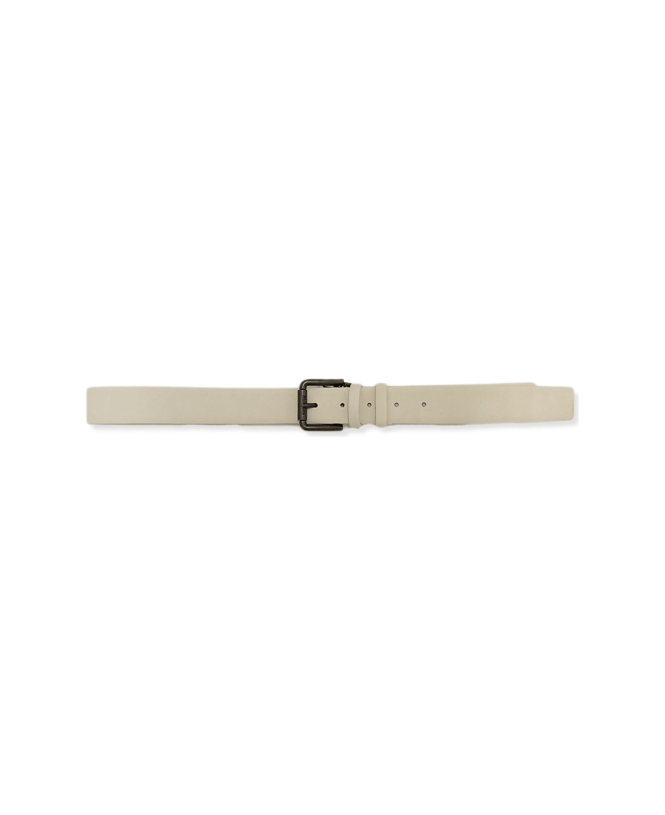 Max Mara Nubuck Belt - White ベルト