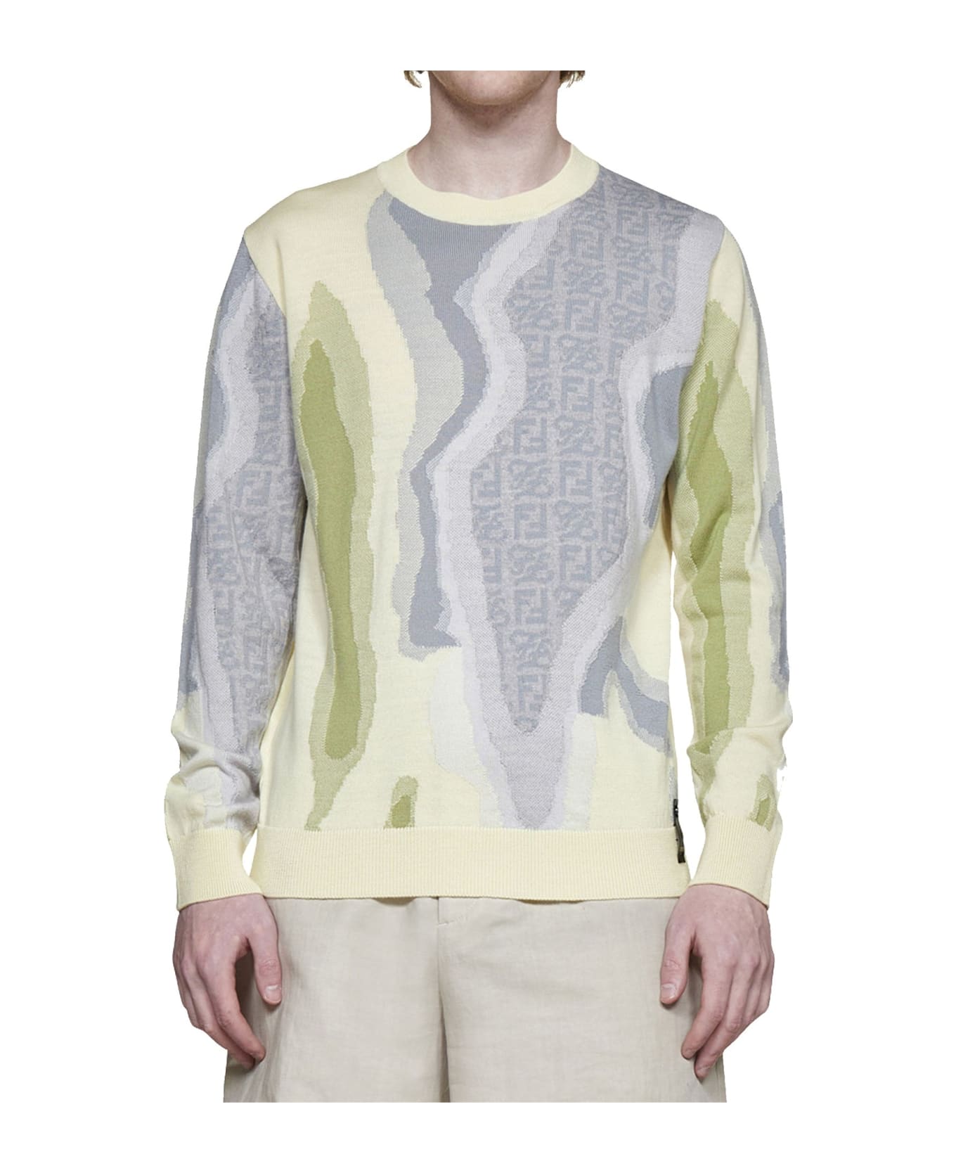 Fendi Earth Sweater - Green