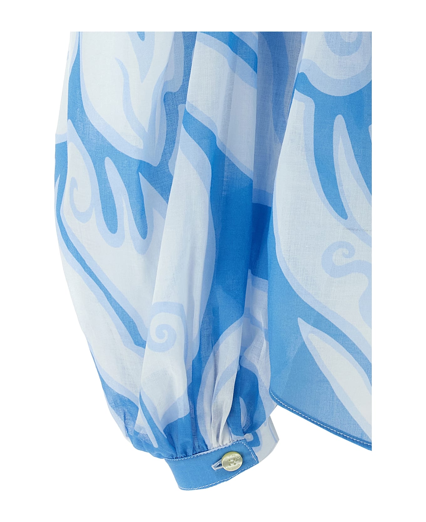 Etro Floral Shirt - Light Blue
