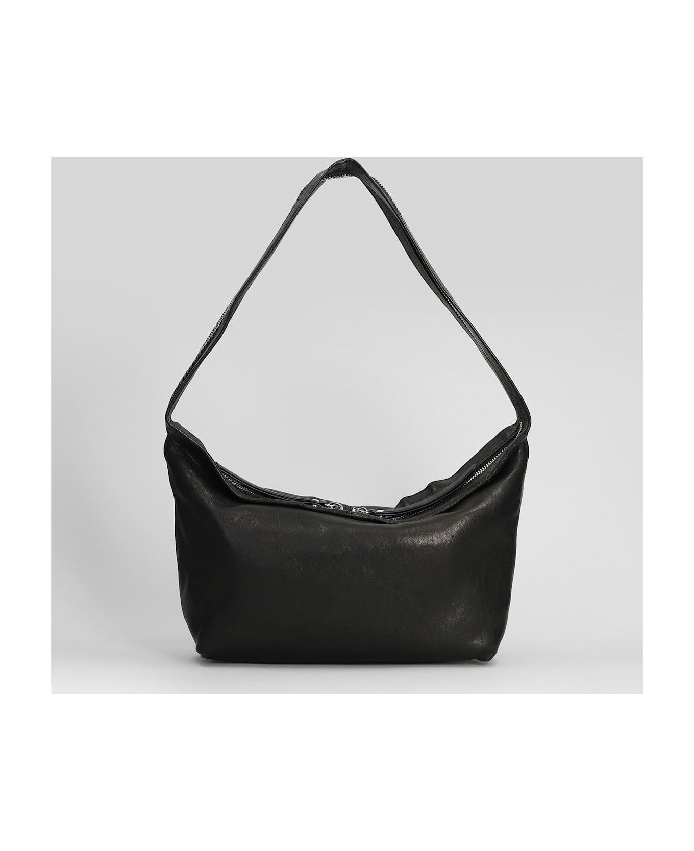 Ann Demeulemeester Lusi Shoulder Bag In Black Leather - black