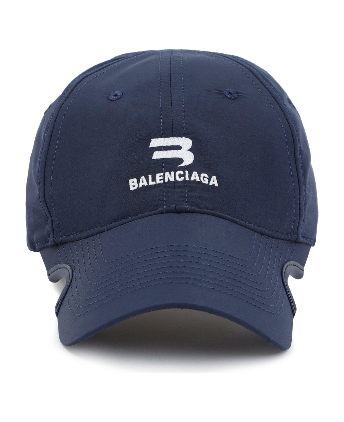 Balenciaga Notch Tracksuit Baseball Cap - Blu