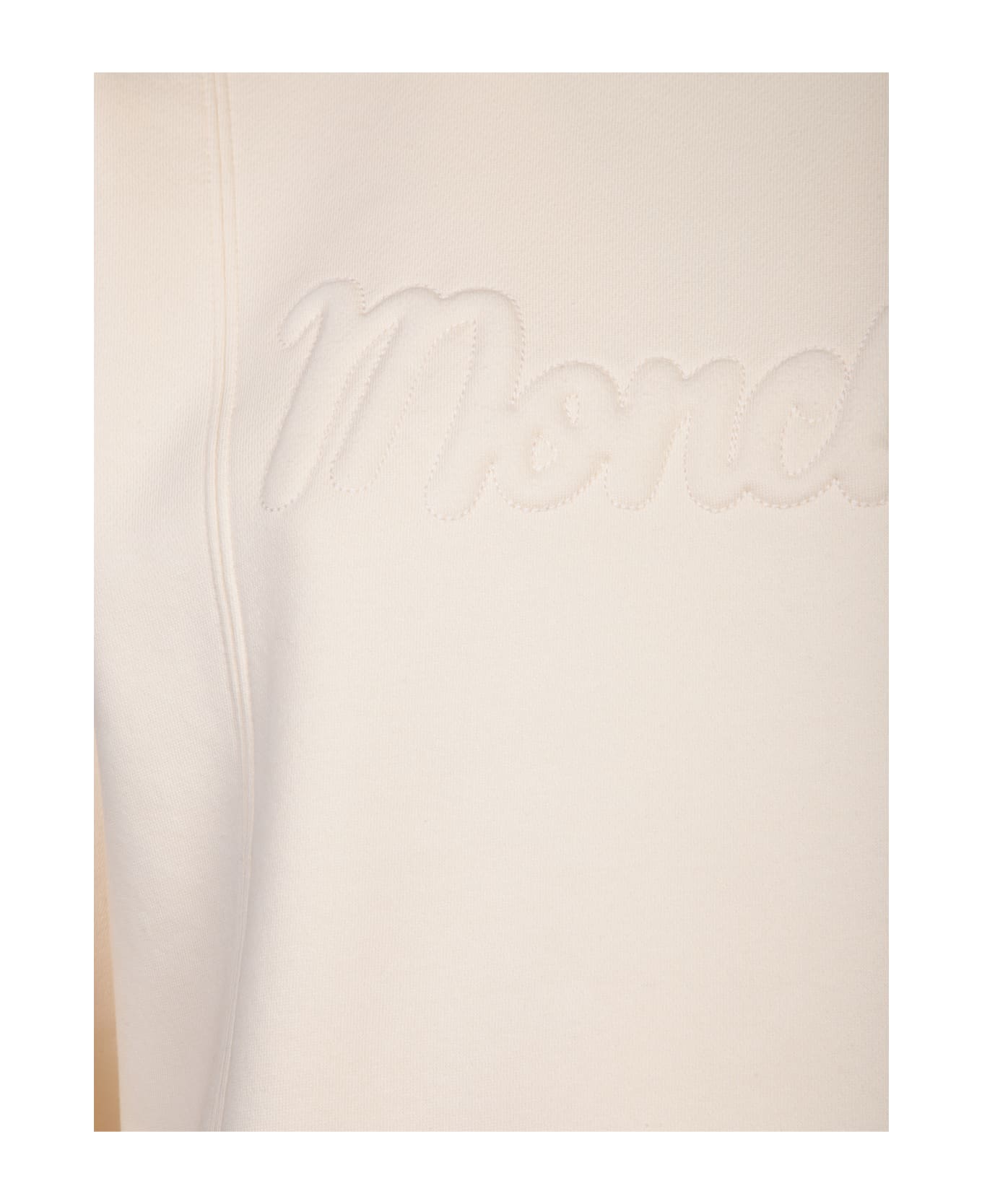 Moncler Logo Sweatshirt - Nude & Neutrals