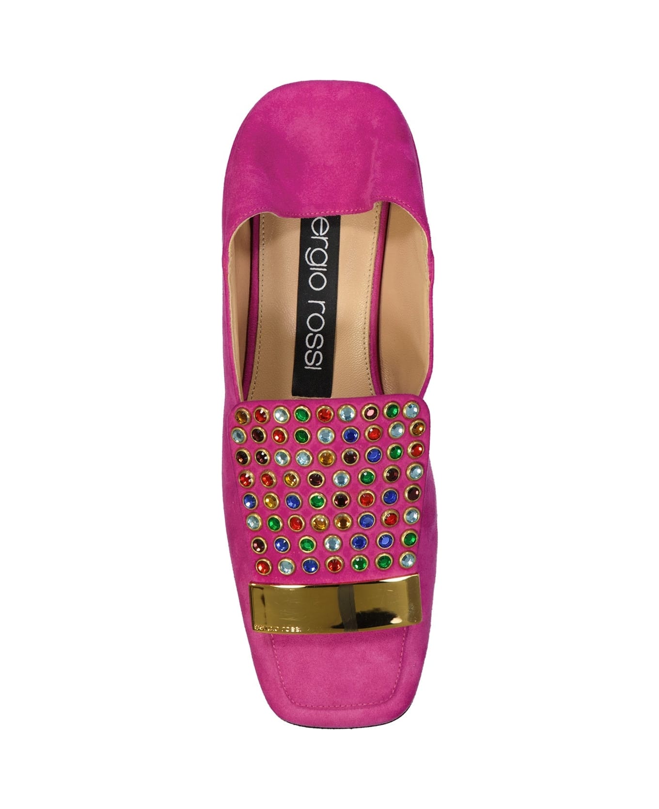 Sergio Rossi Leather Loafers - Pink