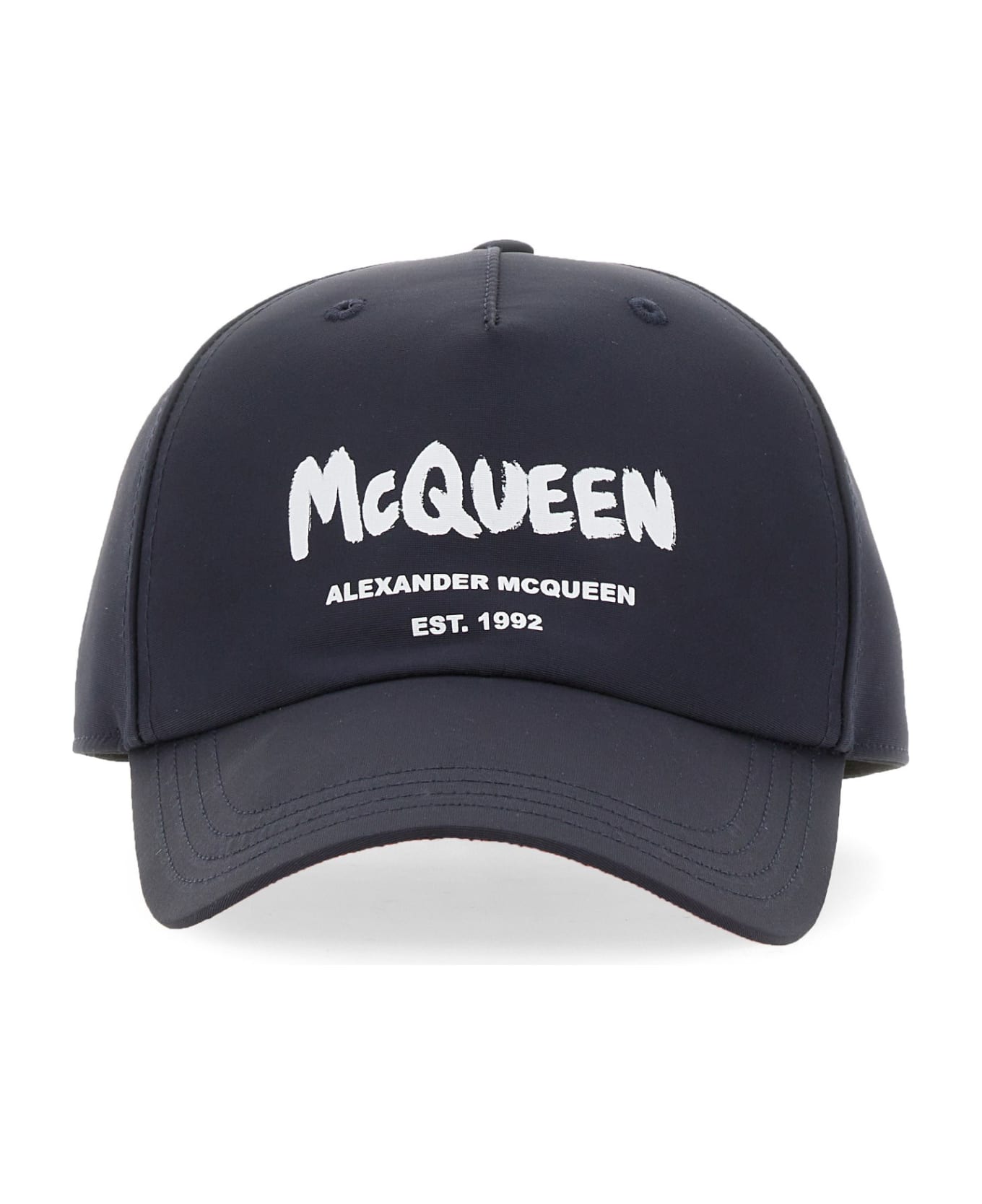 Alexander McQueen Baseball Cap - blue 帽子
