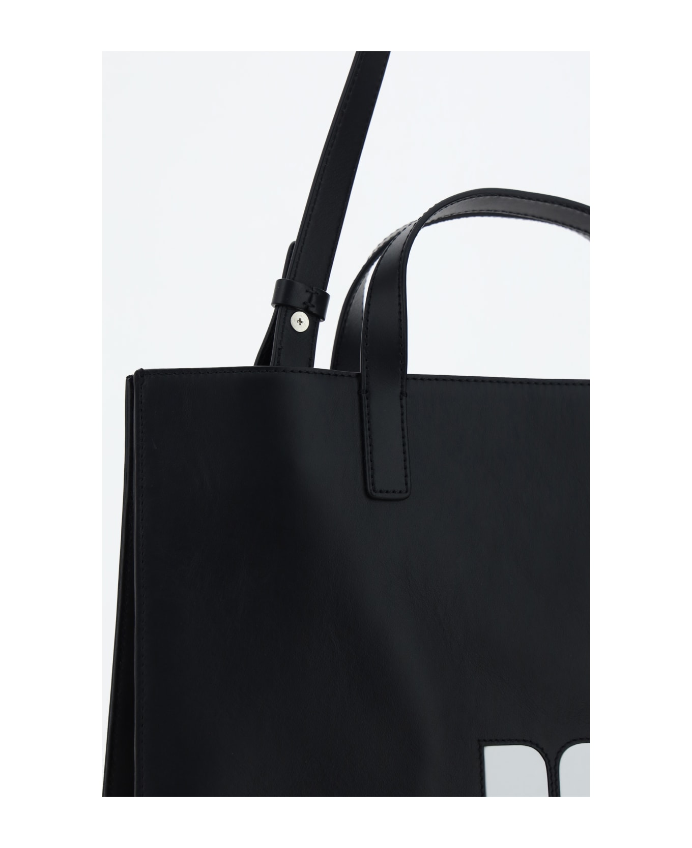 Courrèges Heritage Handbag - 9999 BLACK