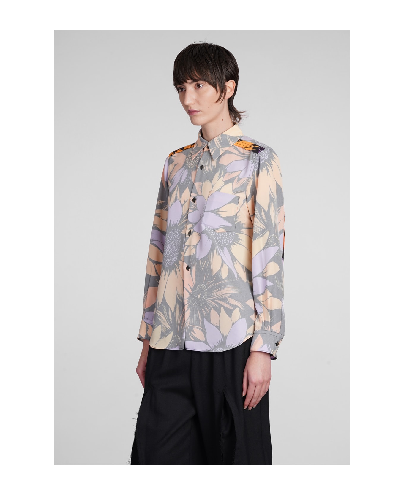Comme des Garçons Shirt In Multicolor Polyester - multicolor ブラウス