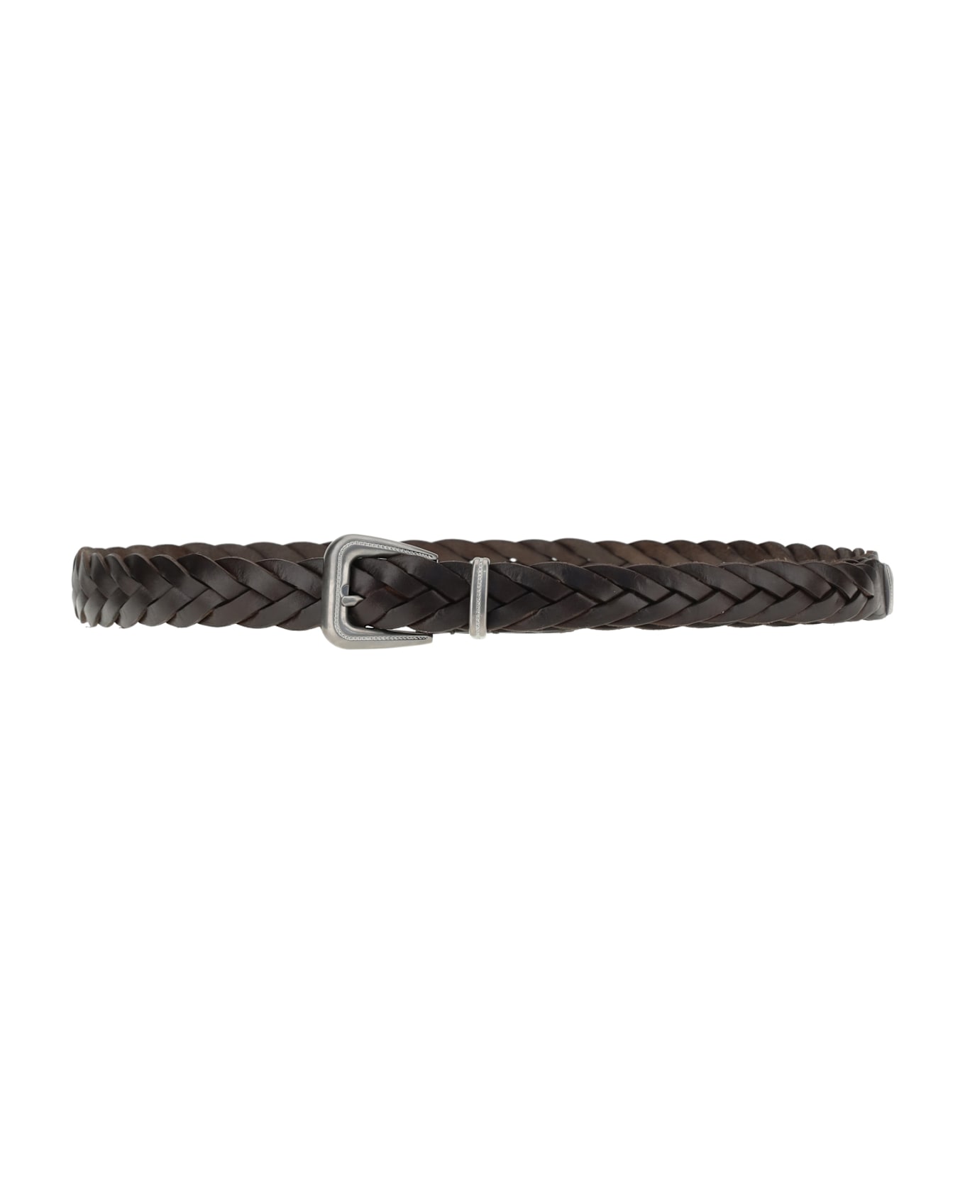 Brunello Cucinelli Woven Leather Belt