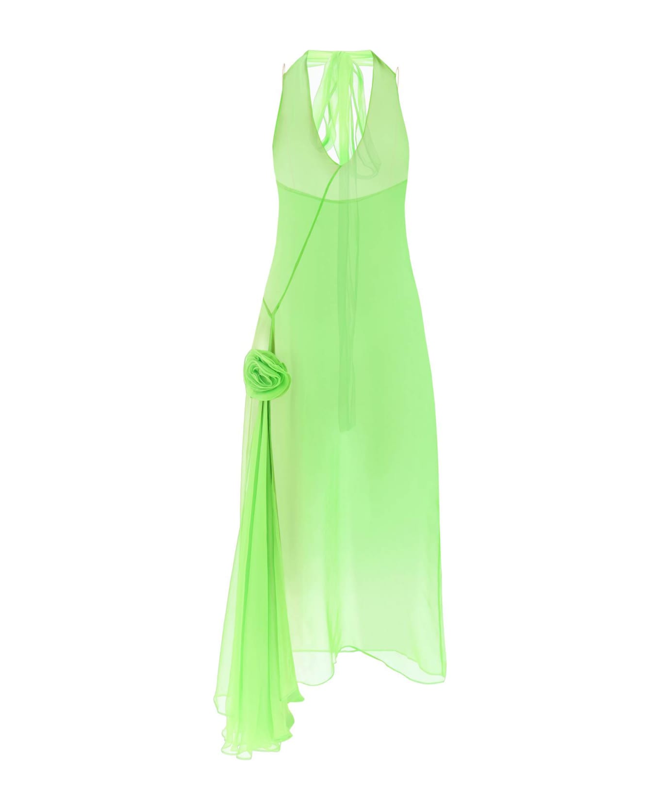 Saks Potts 'janice' Organza Dress - NEON GREEN (Green)