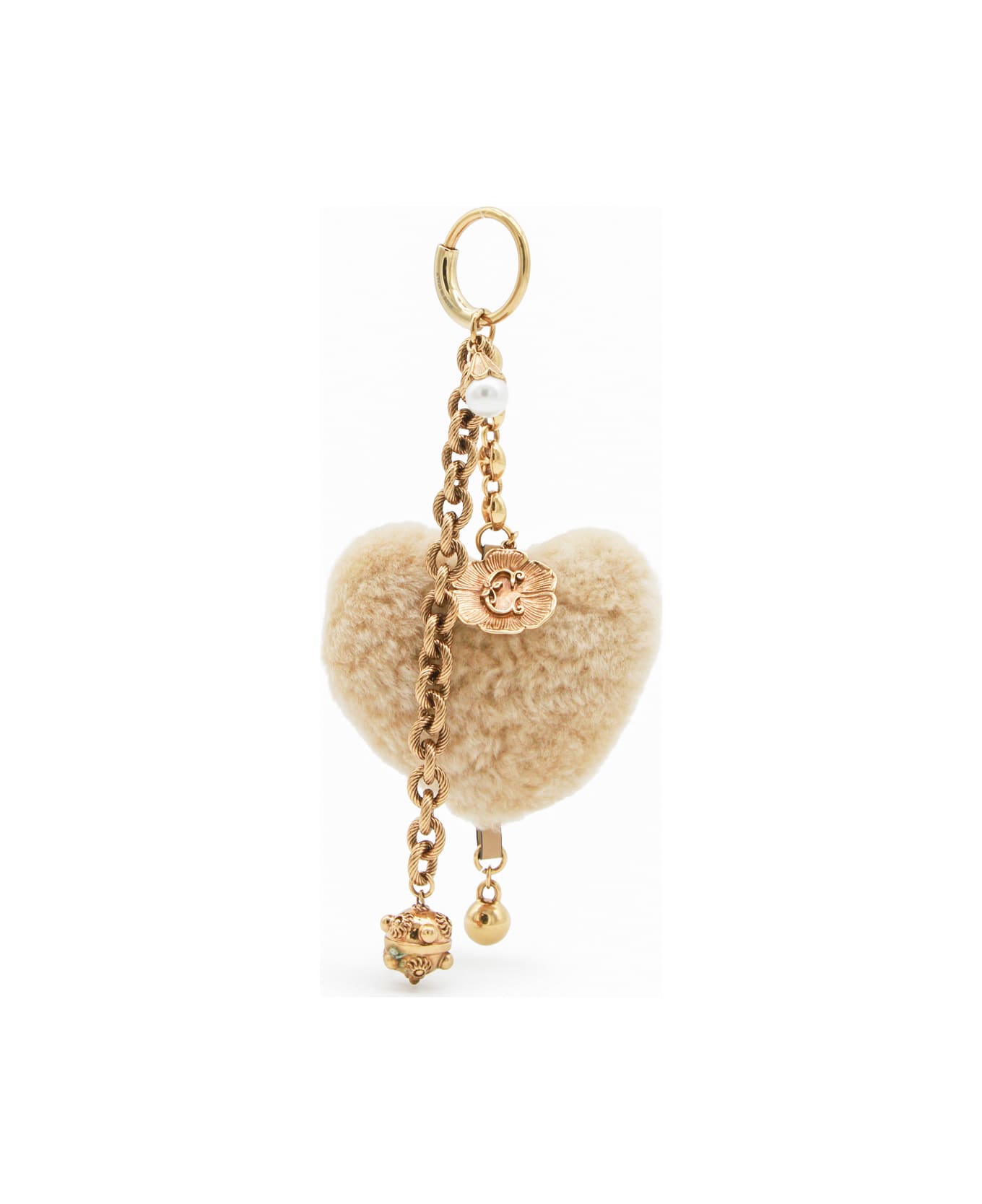 Chloé Beige Key Ring - SUMMERY BEIGE