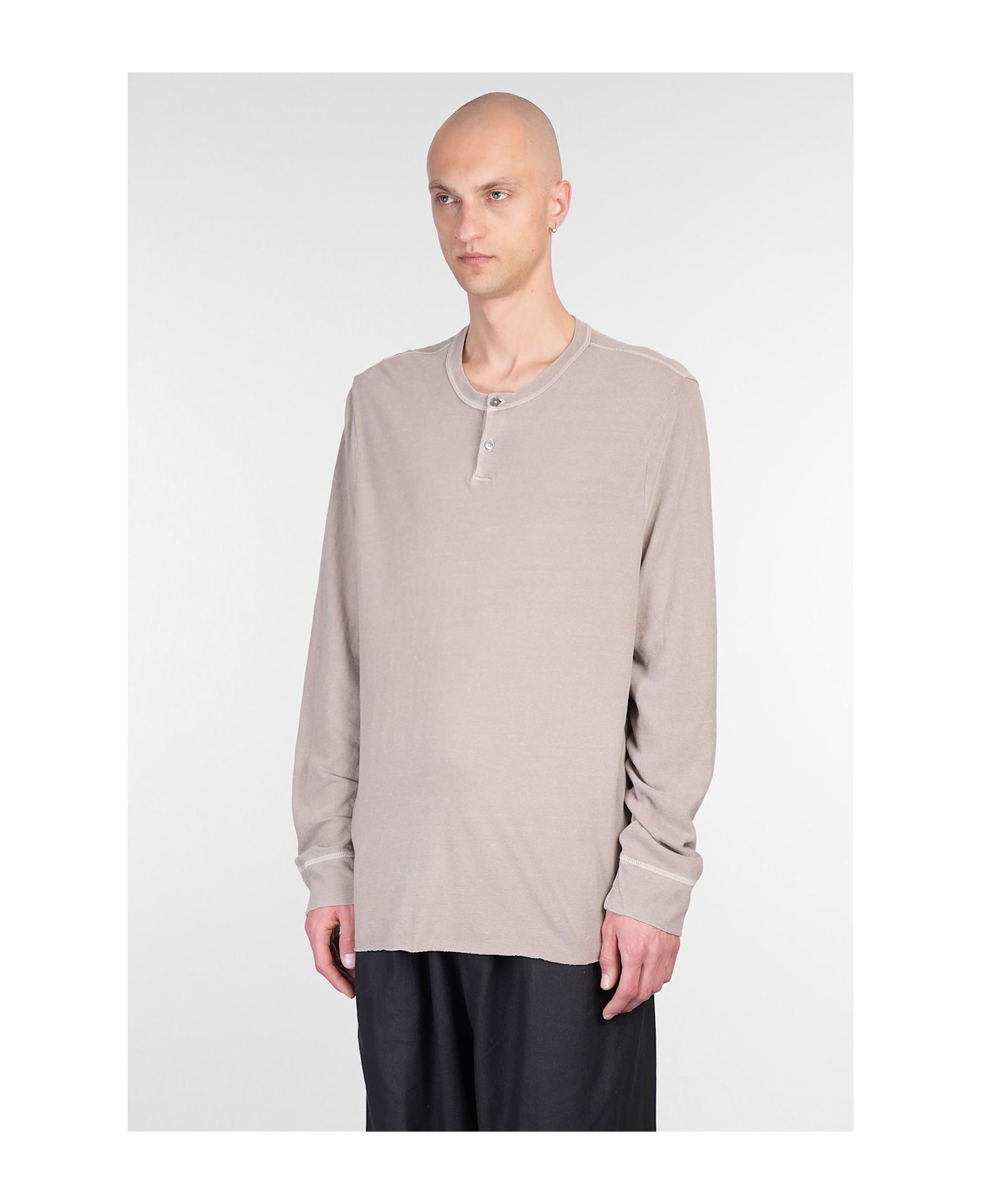 James Perse Polo In Green Cotton - green