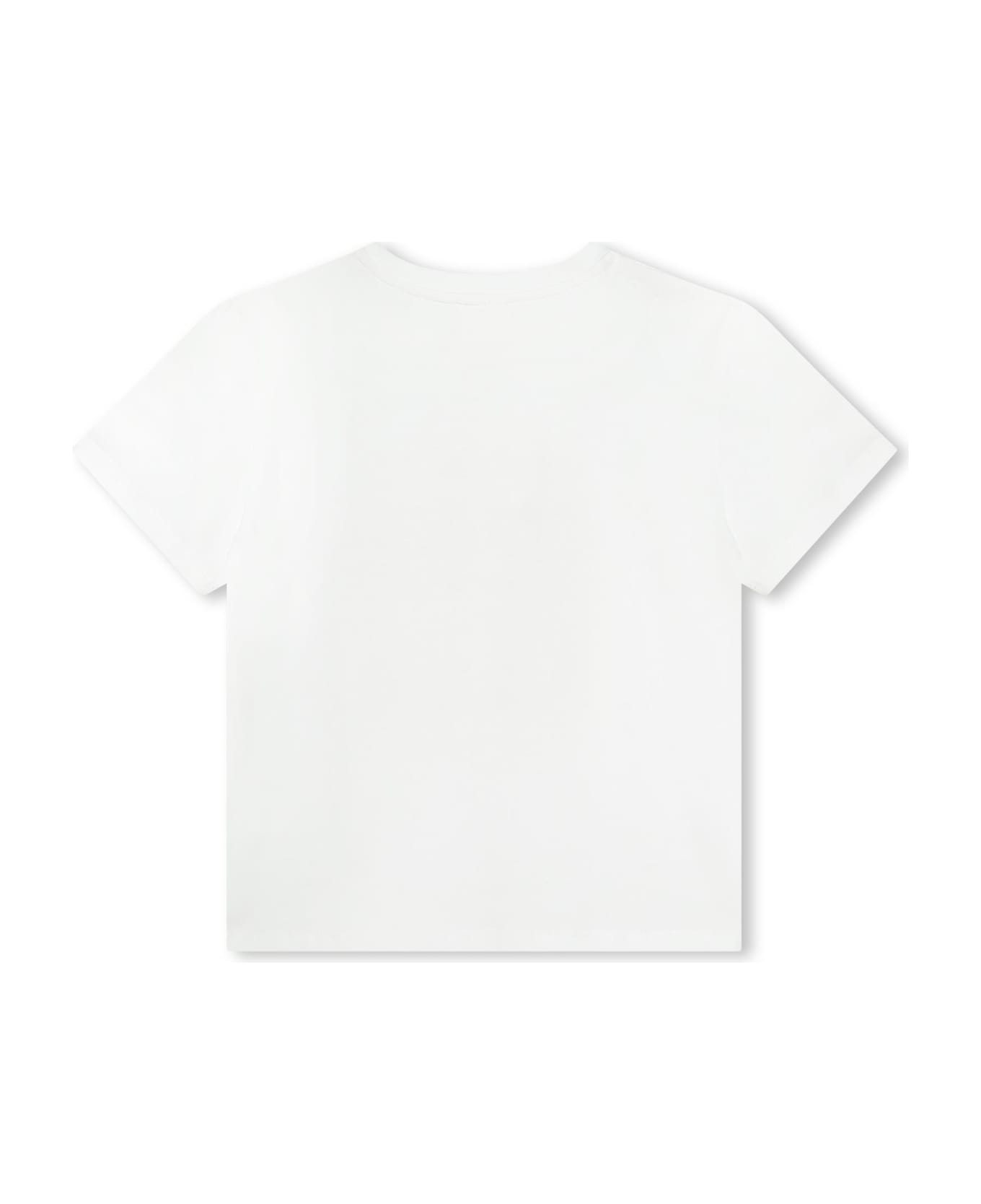 Givenchy Crew-neck T-shirt With 4g Motif - White