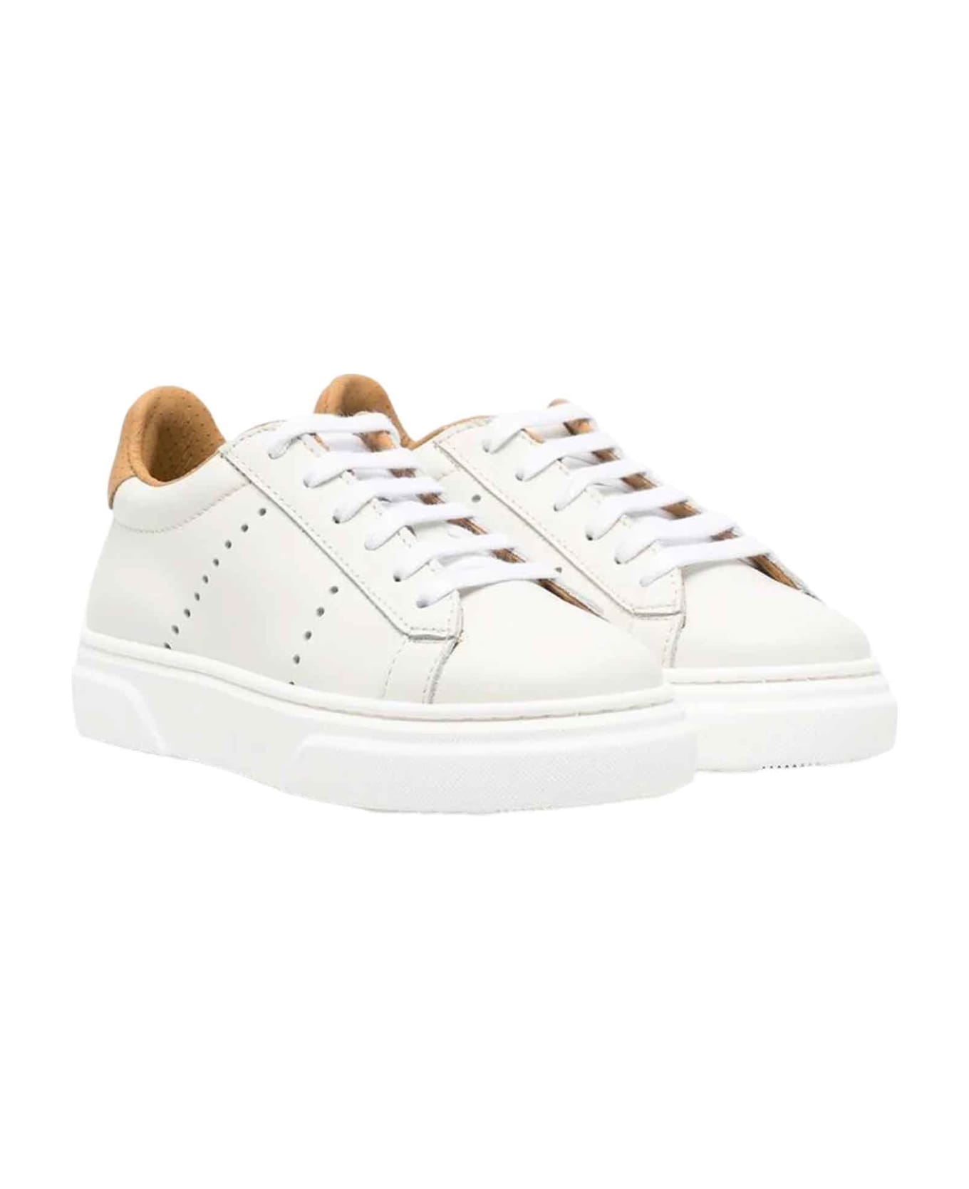Eleventy White Sneakers Unisex - Bianco