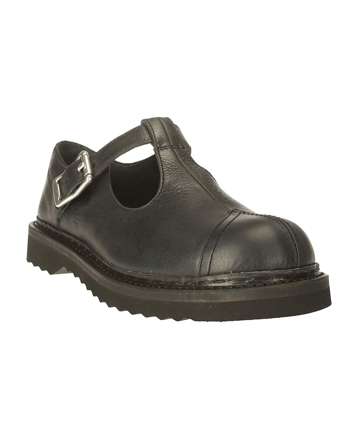 Our Legacy Camden Shoes - CAR TIRE BLACK
