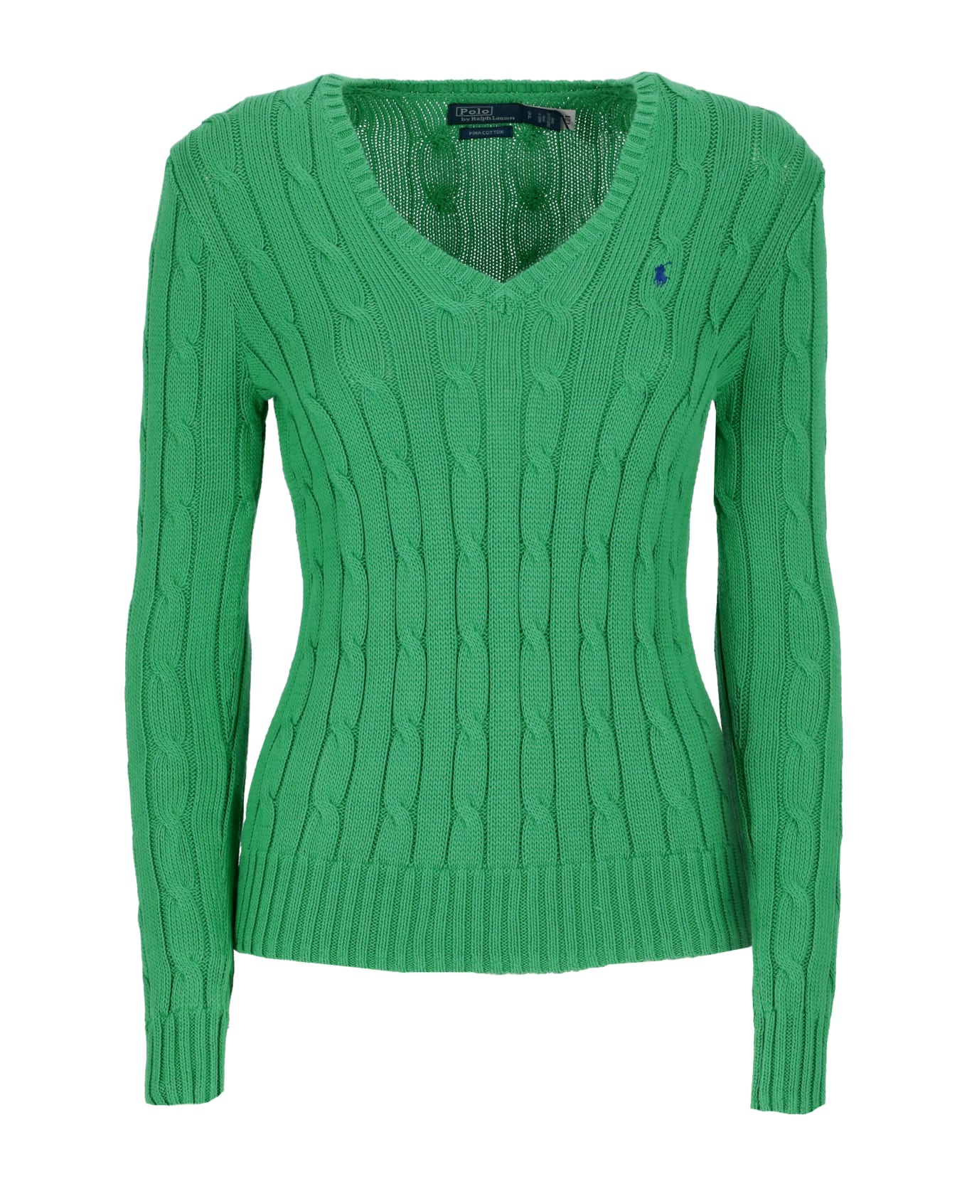 Ralph Lauren Sweater With Pony - Green