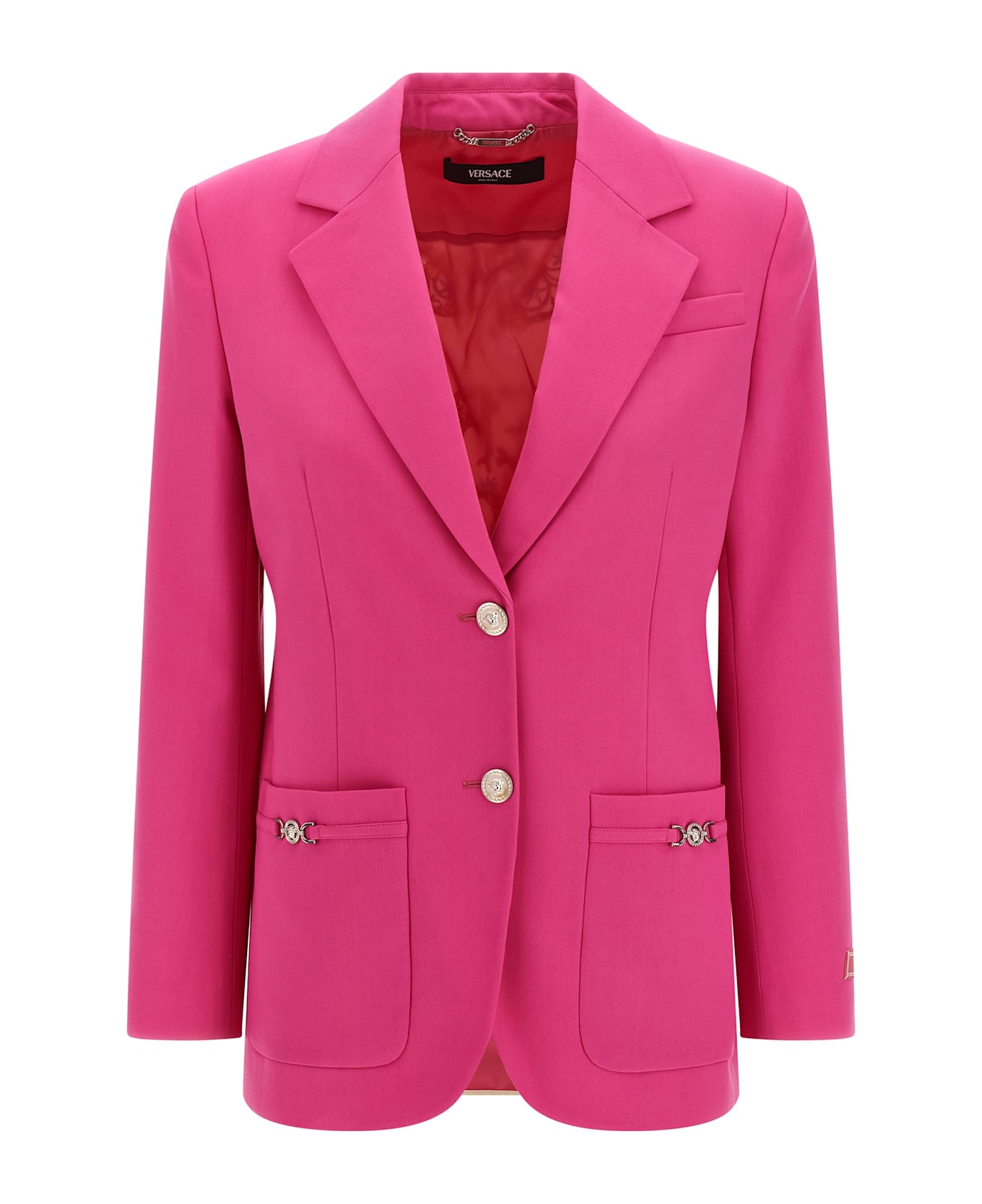 Versace 
underwater Barocco
 Blazer - Fuchsia