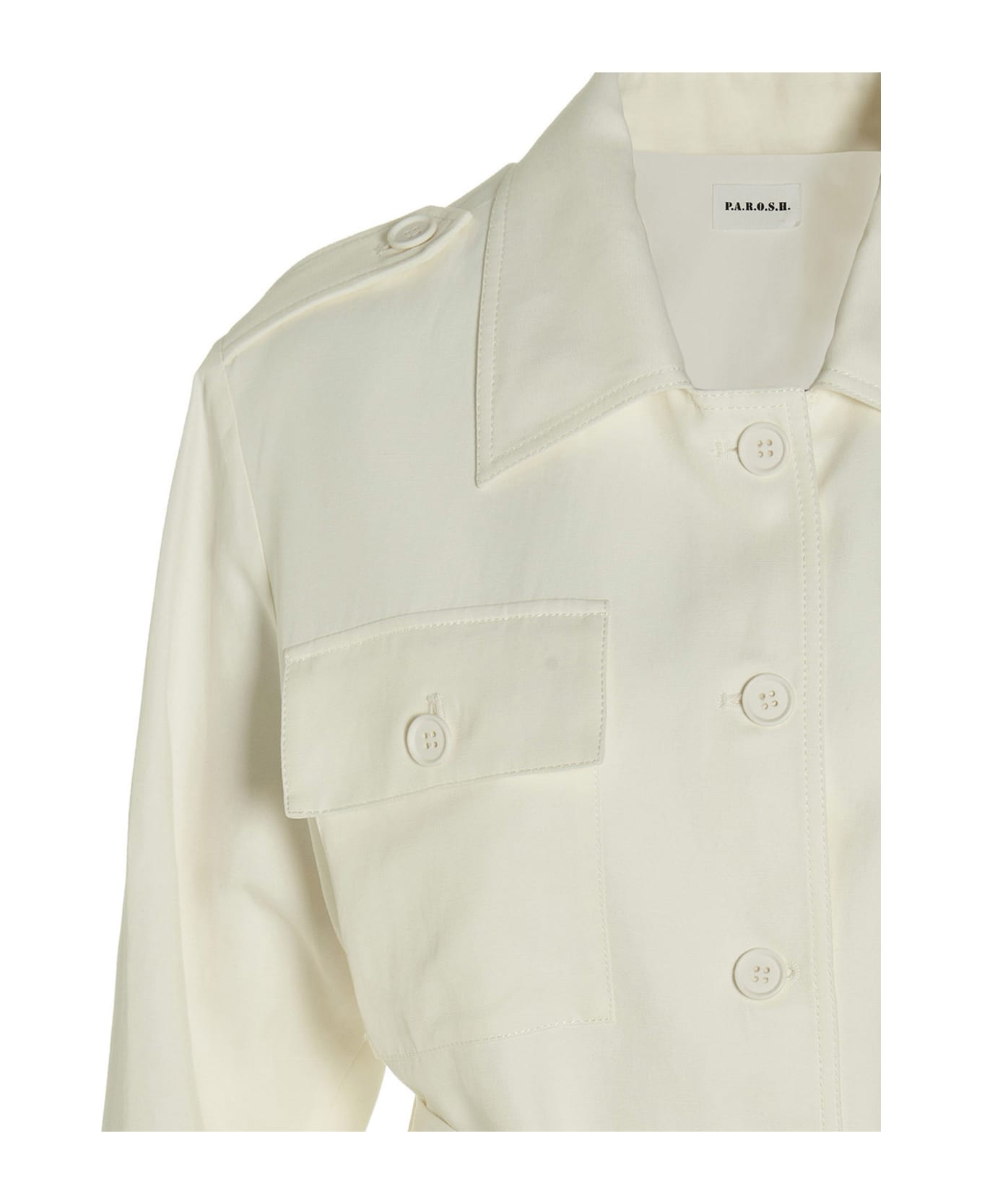 Parosh Bush Jacket - White