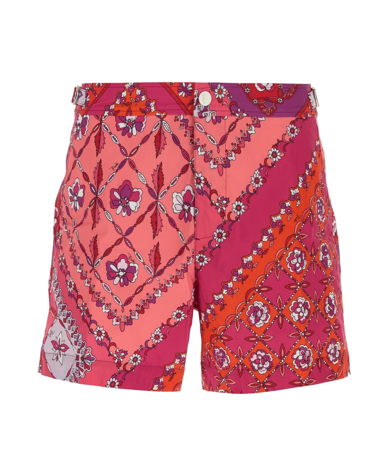 Pucci Swimtrunks - Nylon Toile - CORALLOFUXIA