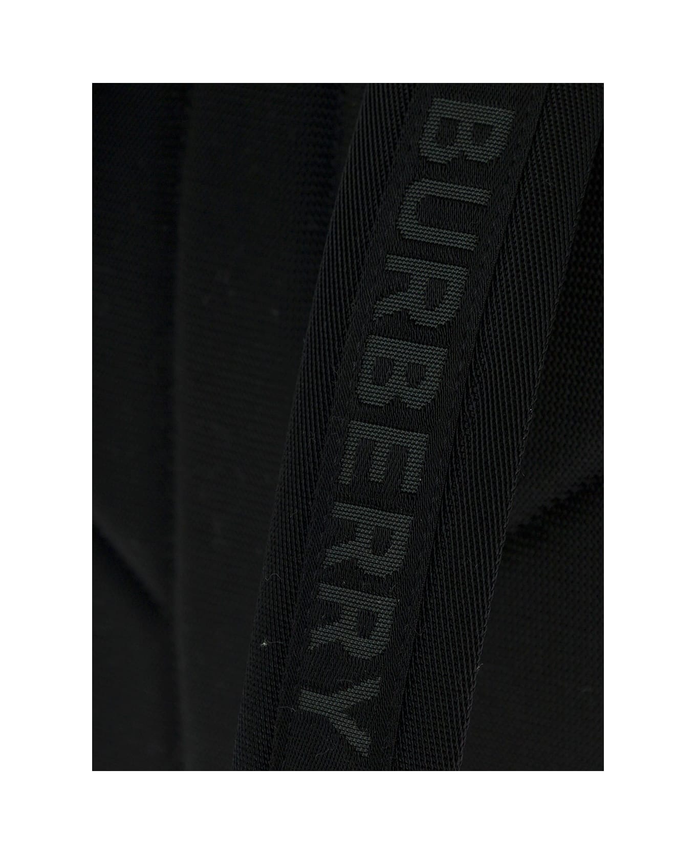Burberry Man's Vintage Check Fabric Backpack - Beige