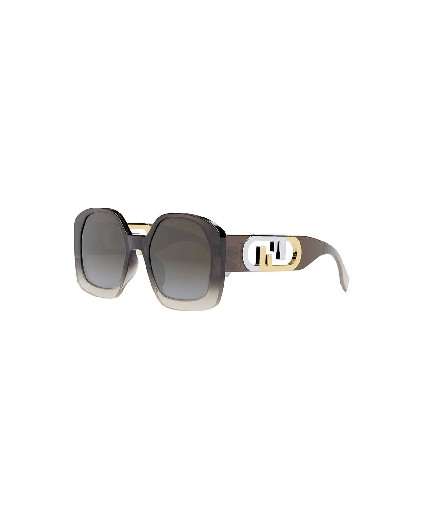 Fendi Eyewear Sunglasses - Marrone/Marrone