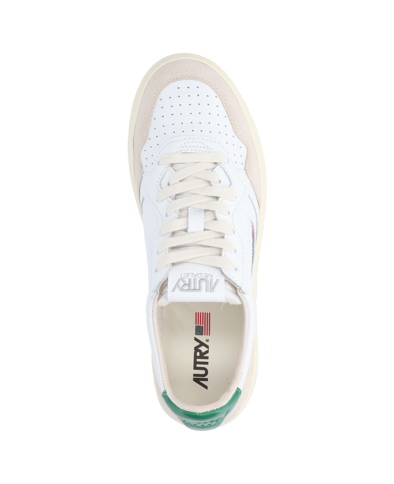 Autry 'medalist' Low Sneakers - Green