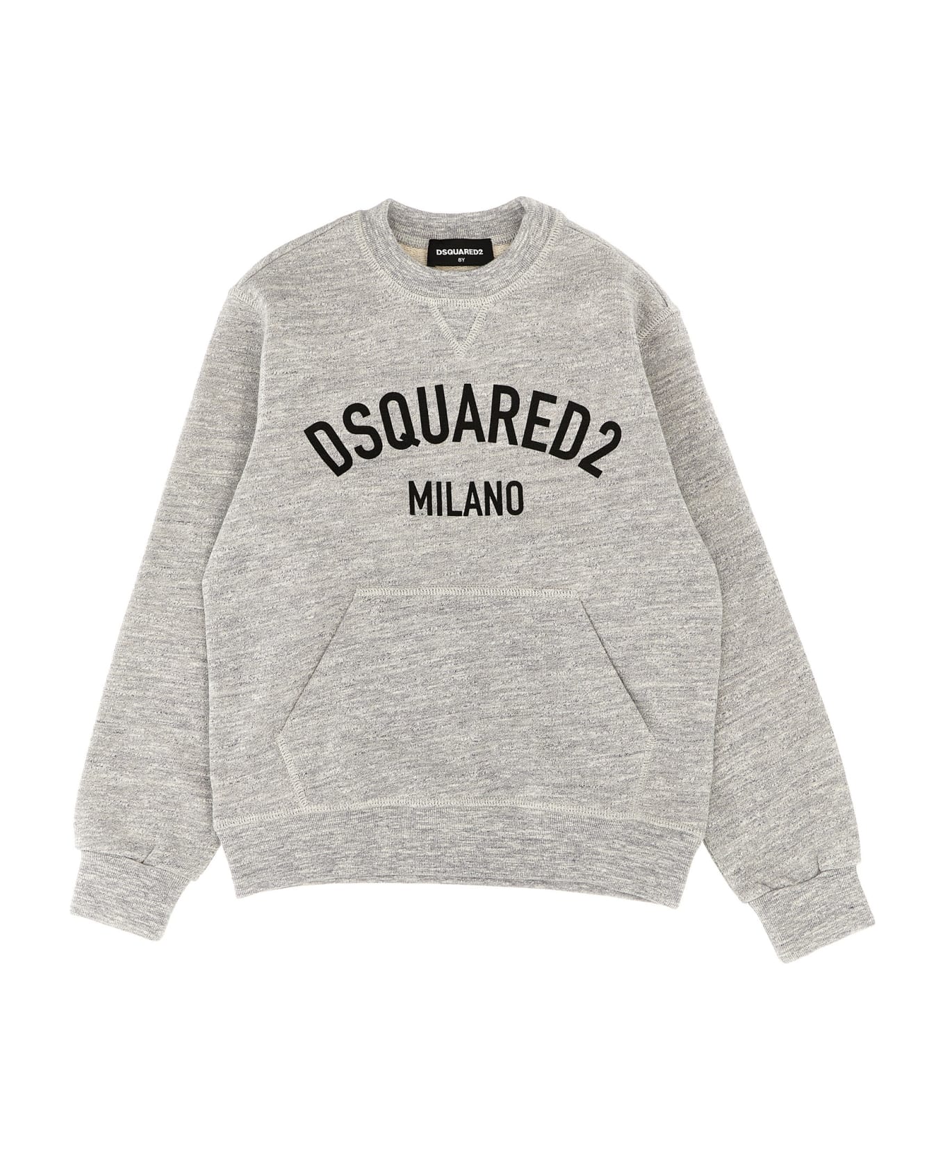 Dsquared2 Logo Print Sweatshirt - Grigio ニットウェア＆スウェットシャツ