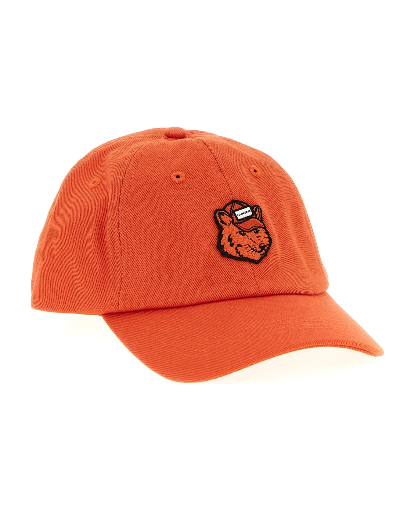 Maison Kitsuné X Hunter 'fox Head' Cap - Orange