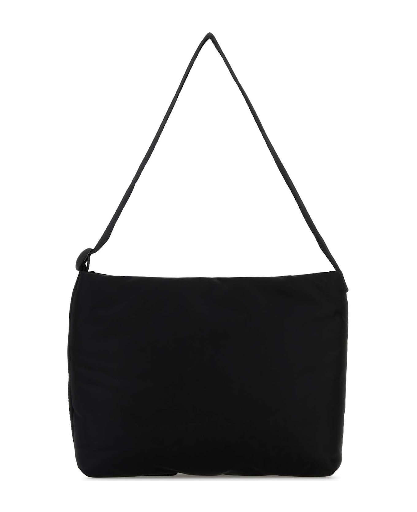 Balenciaga Black Fabric Monaco Shopping Bag - Black