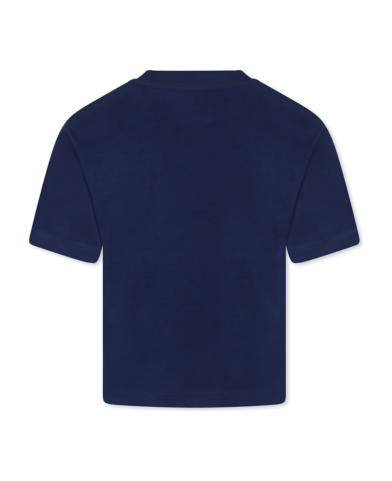Timberland Blue T-shirt For Boy With Logo - Blue
