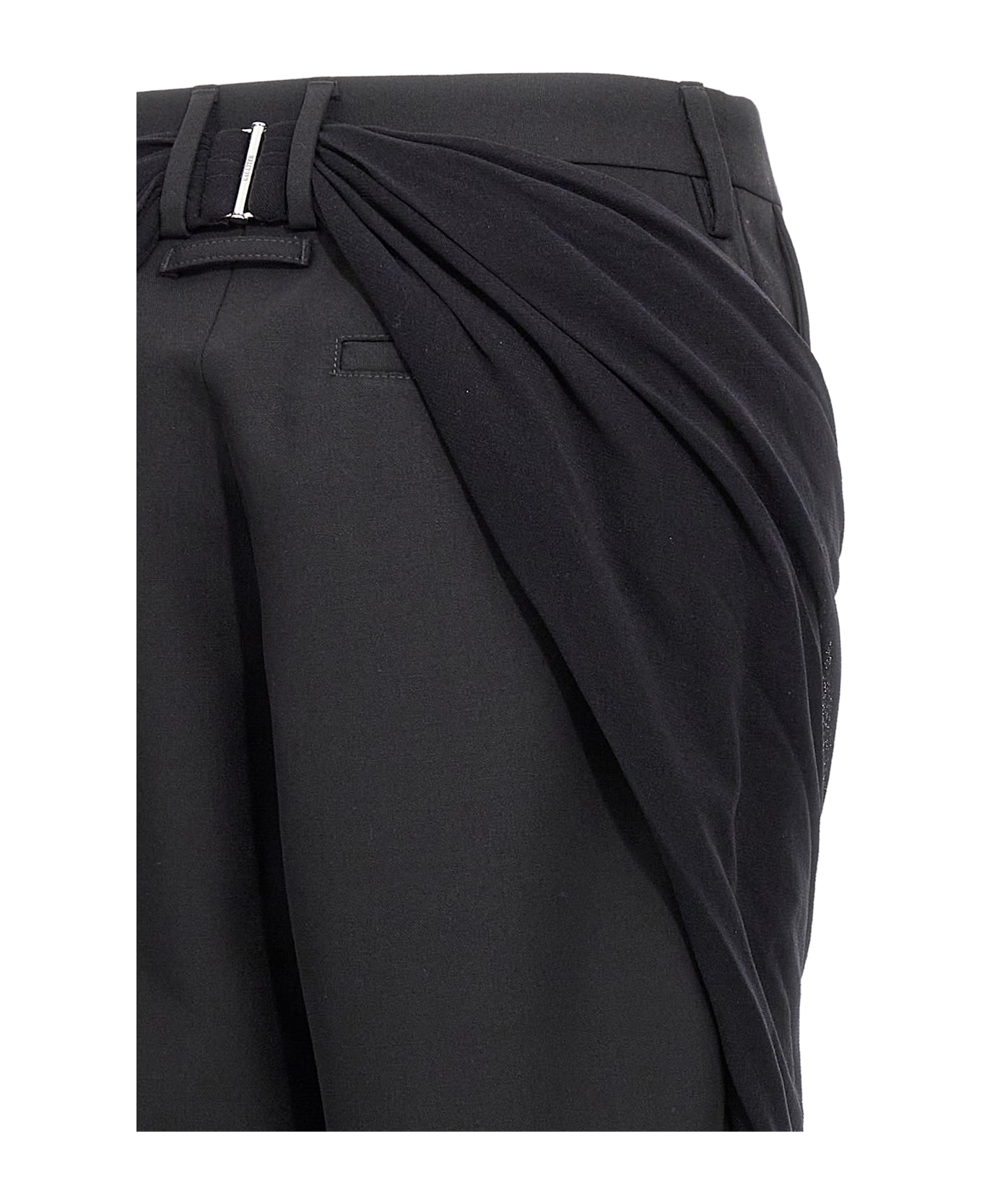 Jean Paul Gaultier Wool Pants - Black  