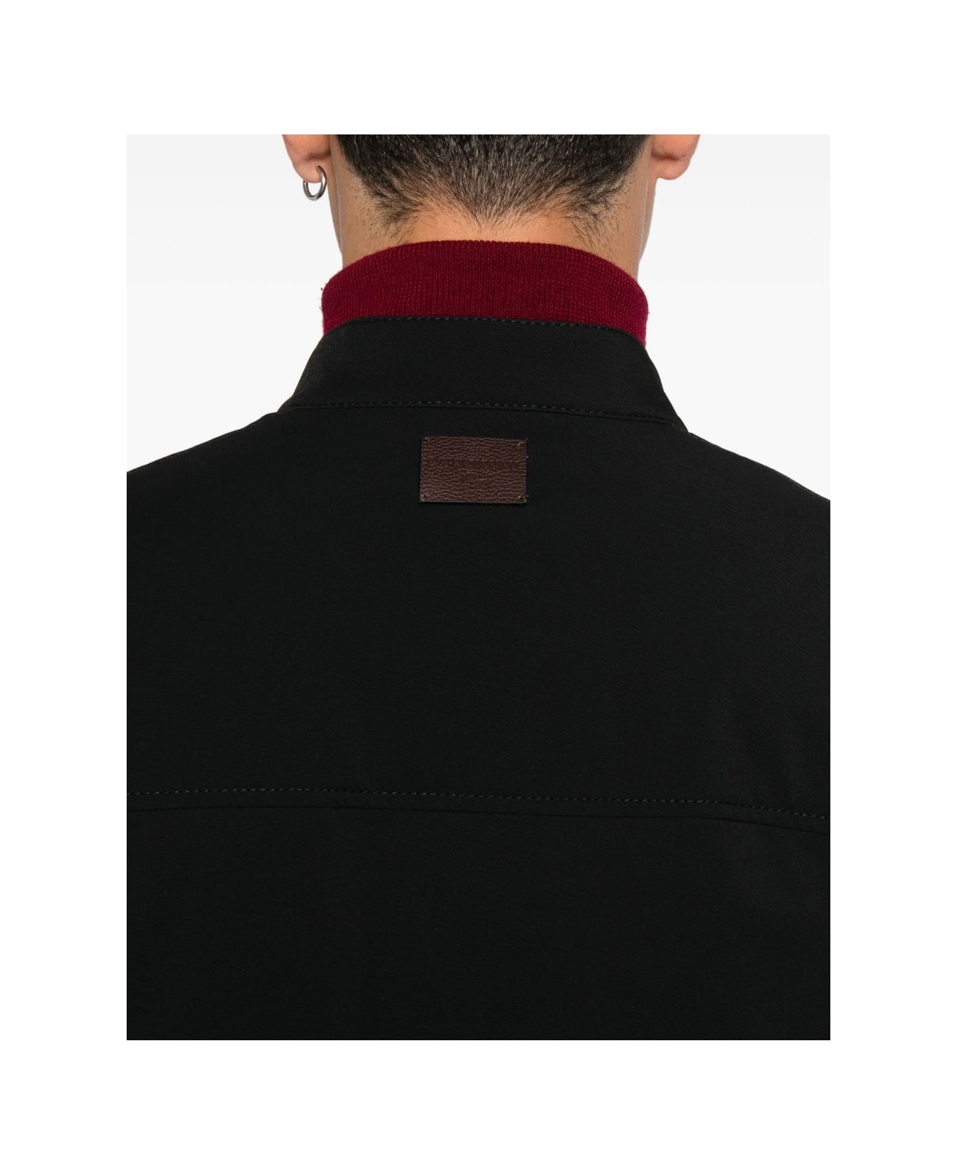 Emporio Armani Nylon Shirt - Black