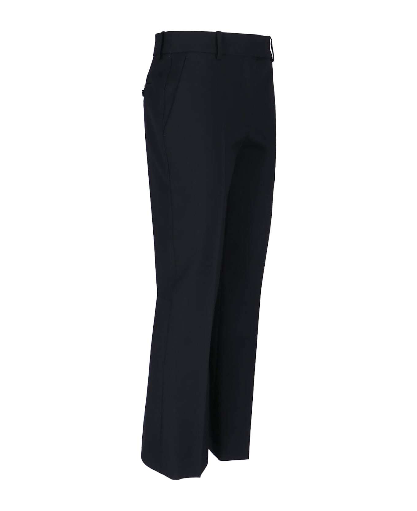 Alexander McQueen Palazzo Pants - BLACK