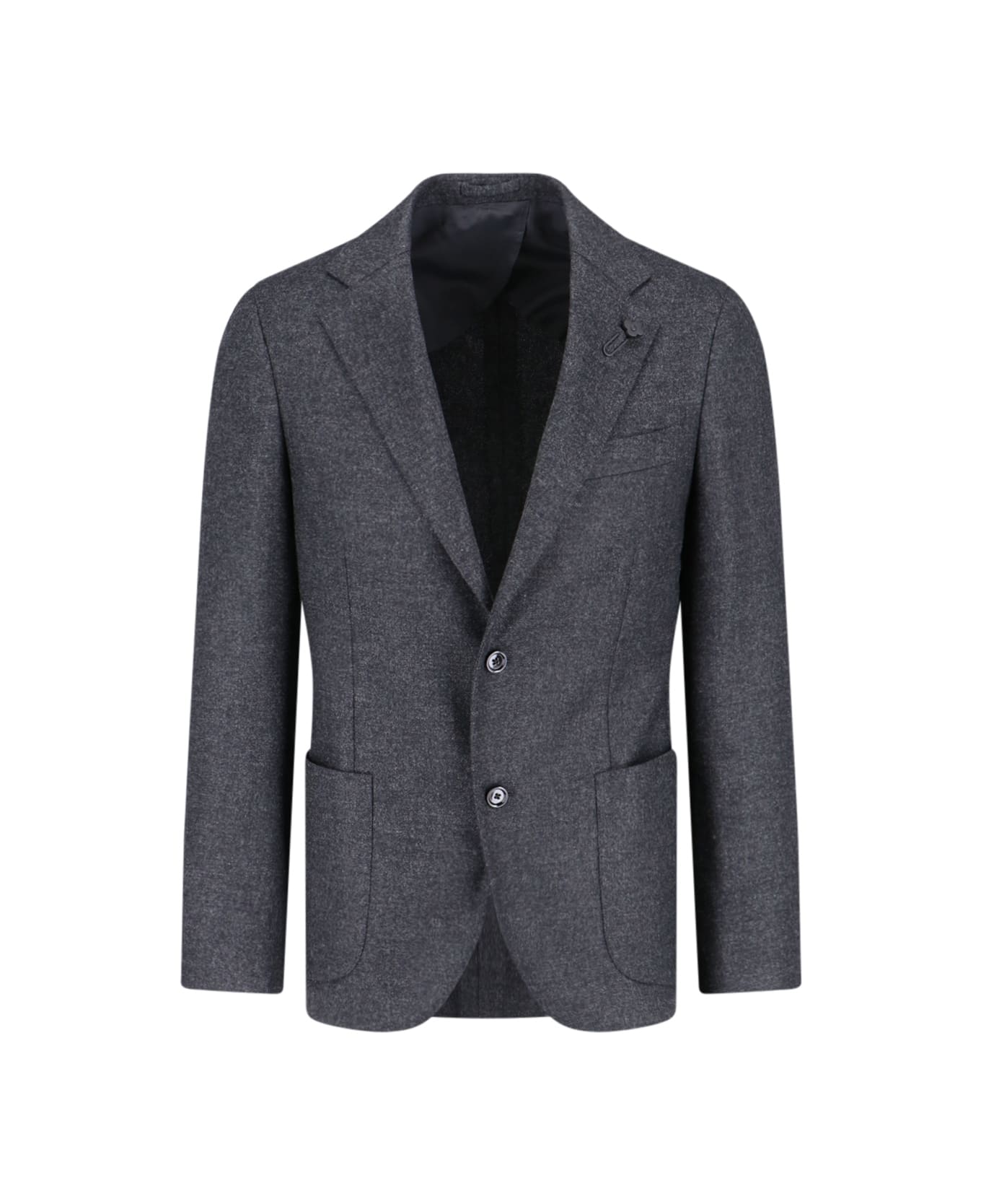 Lardini Single-breasted Blazer - Gray