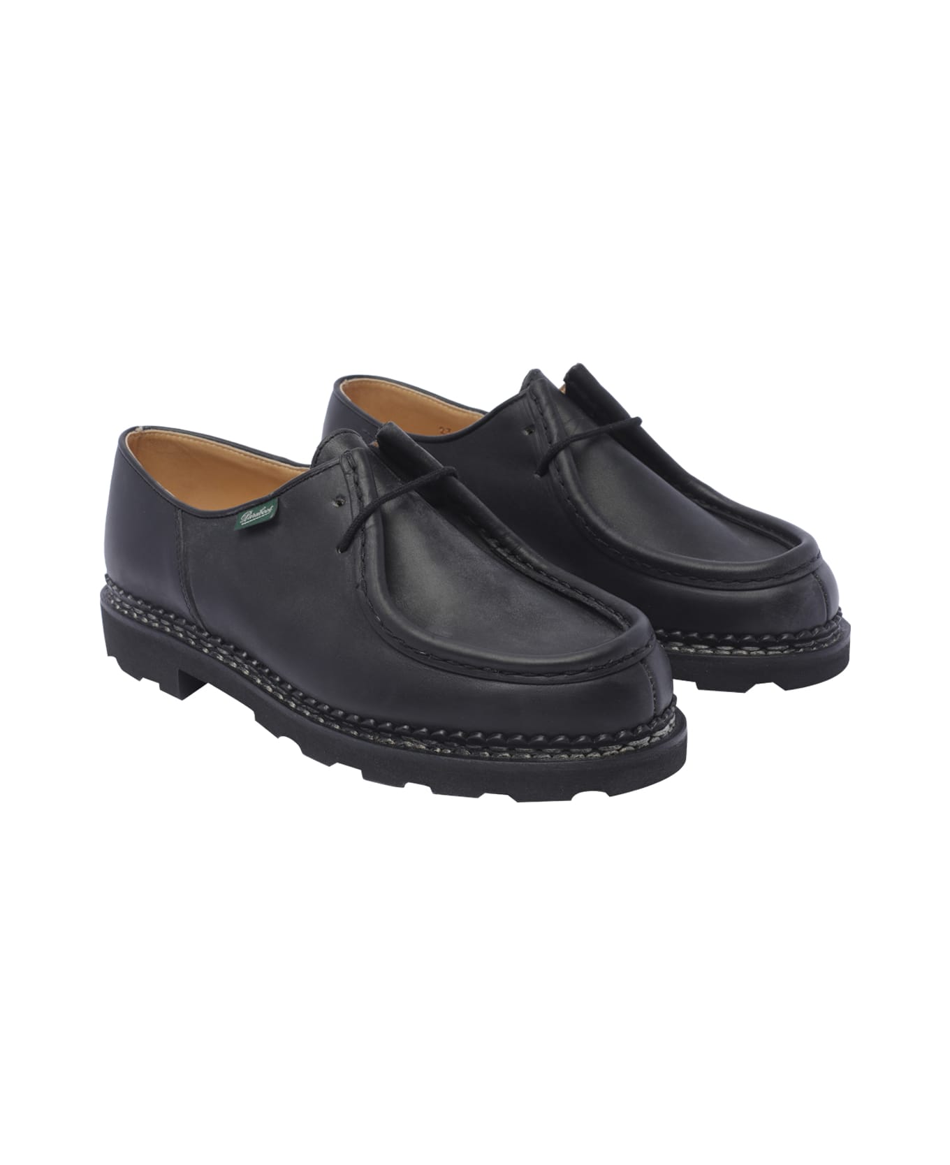 Paraboot Michael Laced Up Shoes - Black レースアップシューズ