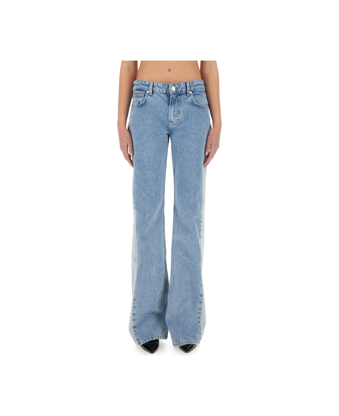 M05CH1N0 Jeans Two-tone Denim Jeans - DENIM