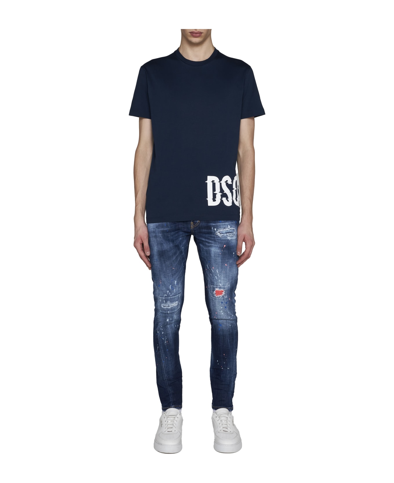 Dsquared2 Sexy Twist Jeans - Navy blue