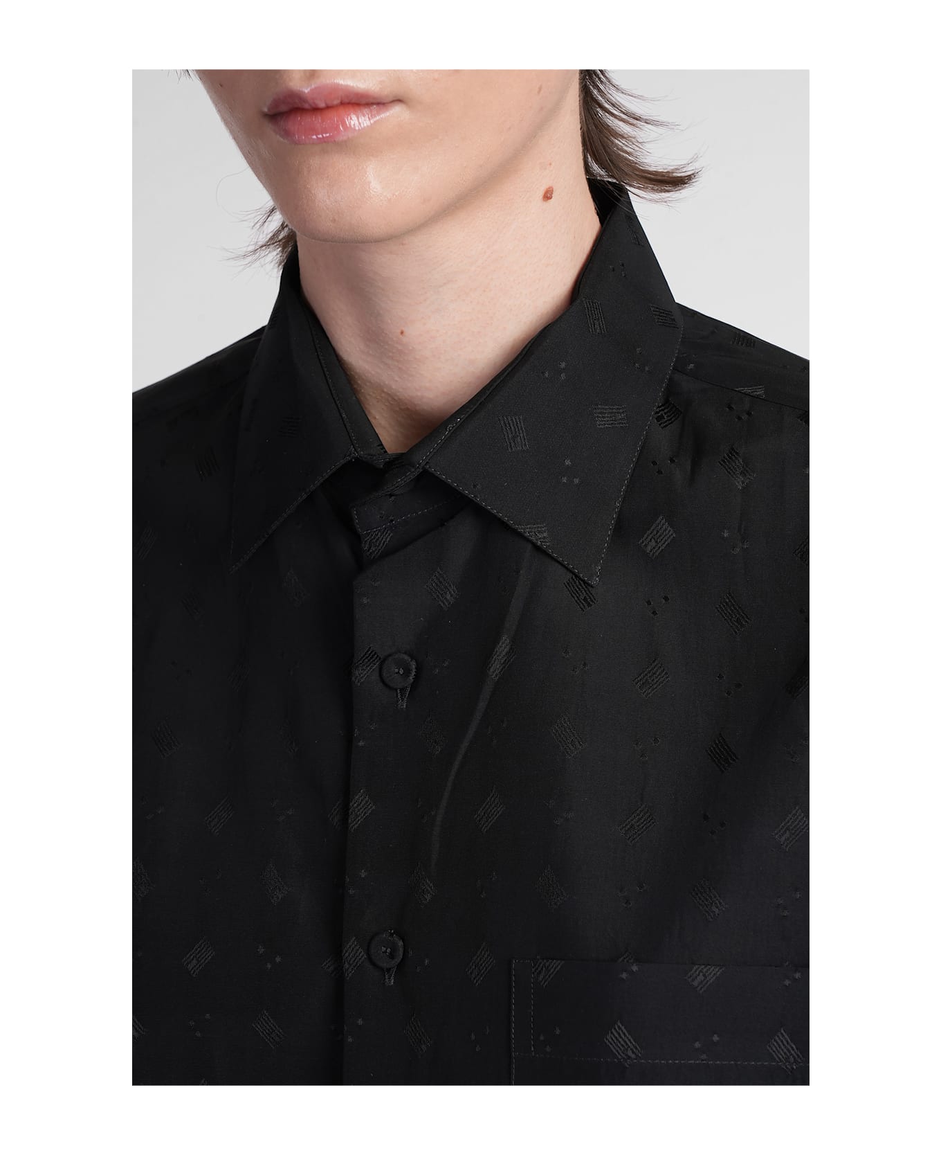 Marni Shirt In Black Cotton - black