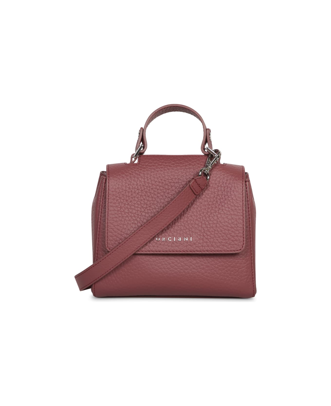 Orciani Sveva Mini Soft Amarena Bag - Bordeaux