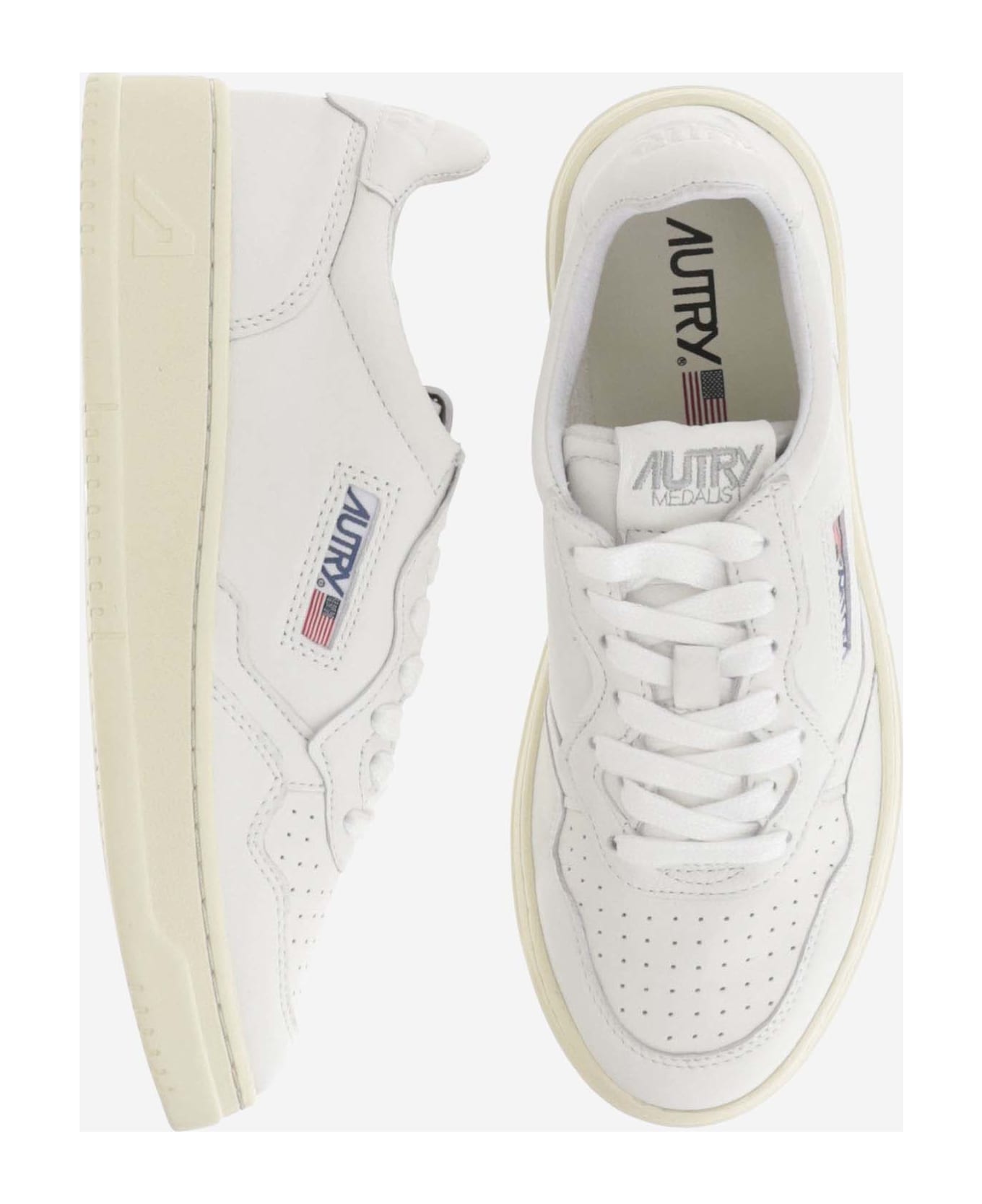 Autry Medalist Low Sneakers - White