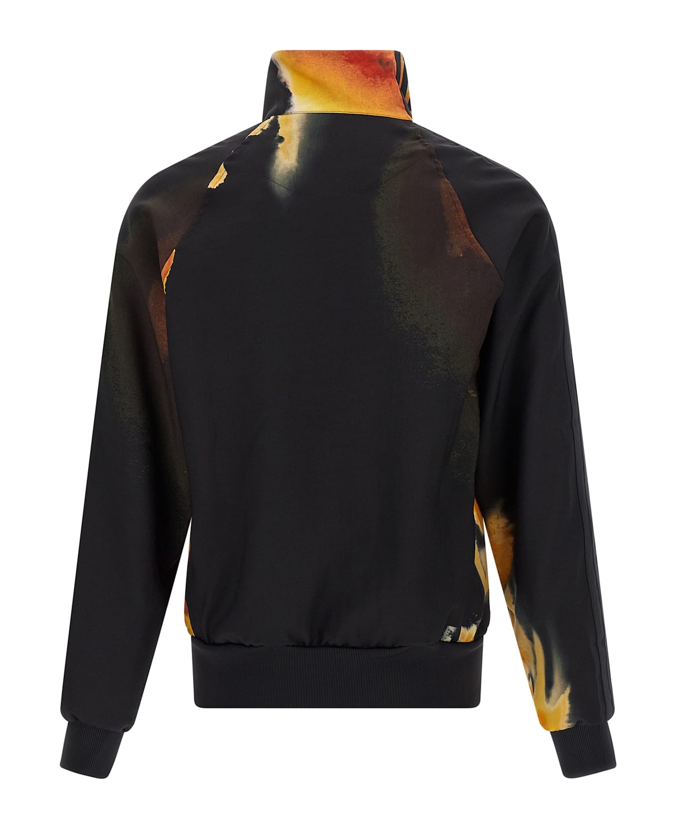 Y-3 'y-3 Aop - 3-strisce' Sweatshirt - BLACK/MULTCO