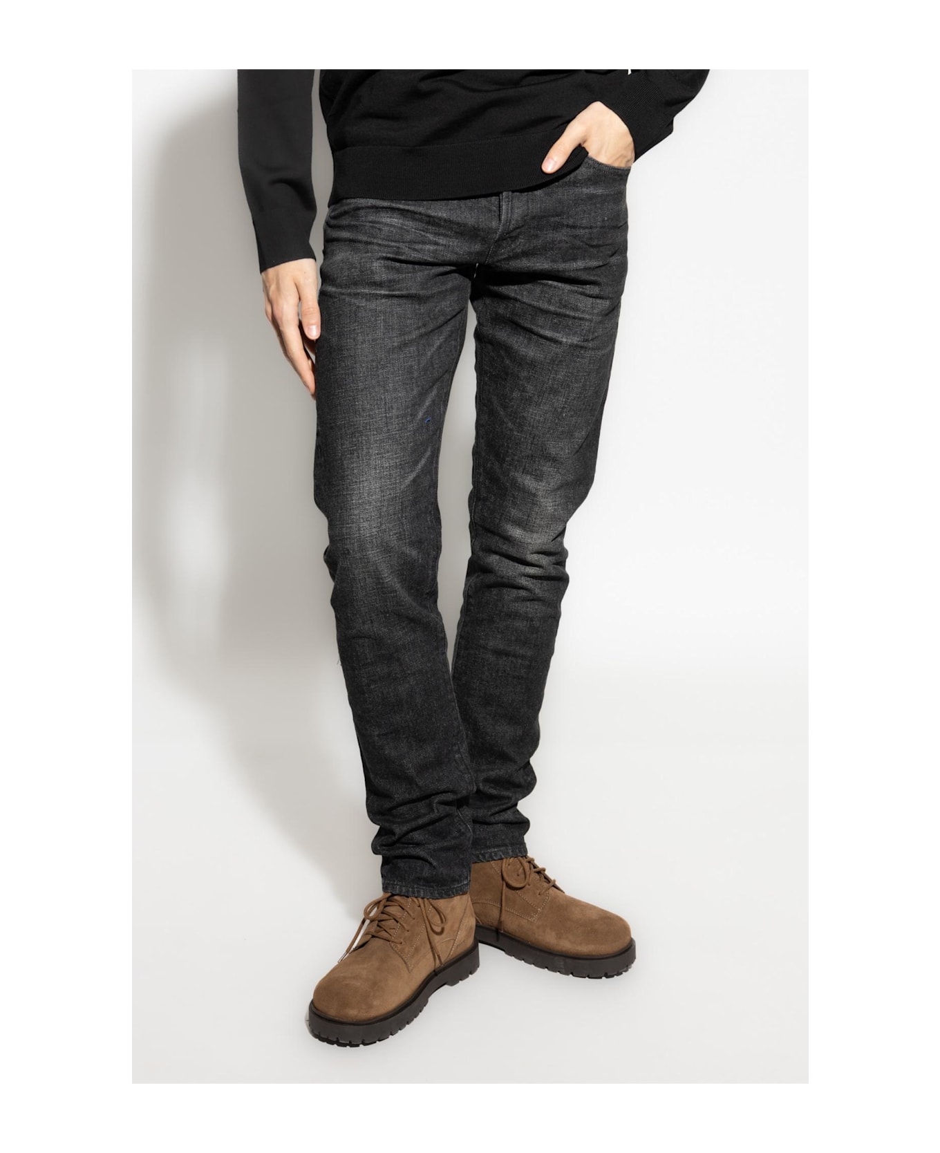 Tom Ford Jeans With Tapered Legs - BLACK