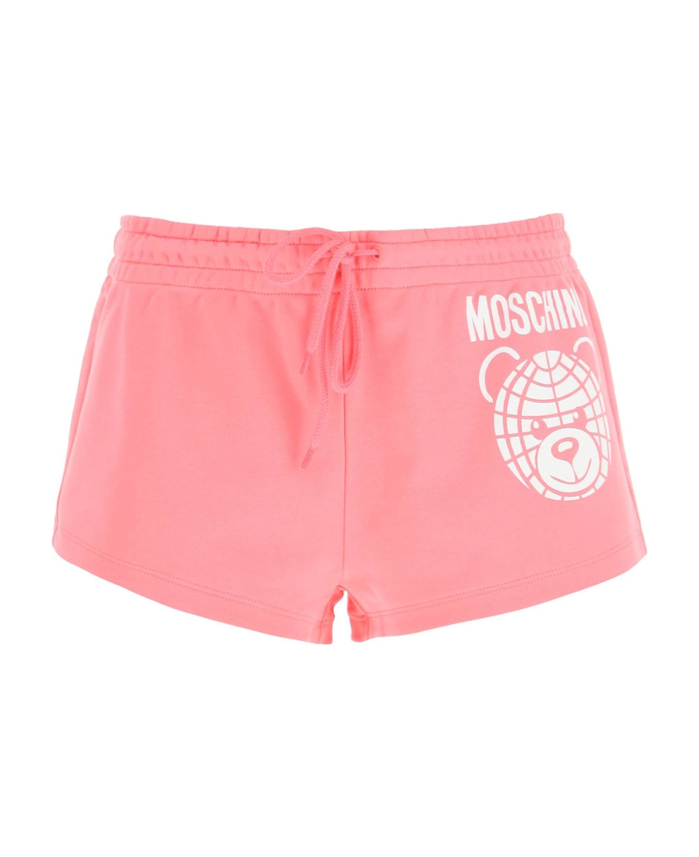 Moschino Sporty Shorts With Teddy Print - FANTASIA FUXIA (Pink) ショートパンツ