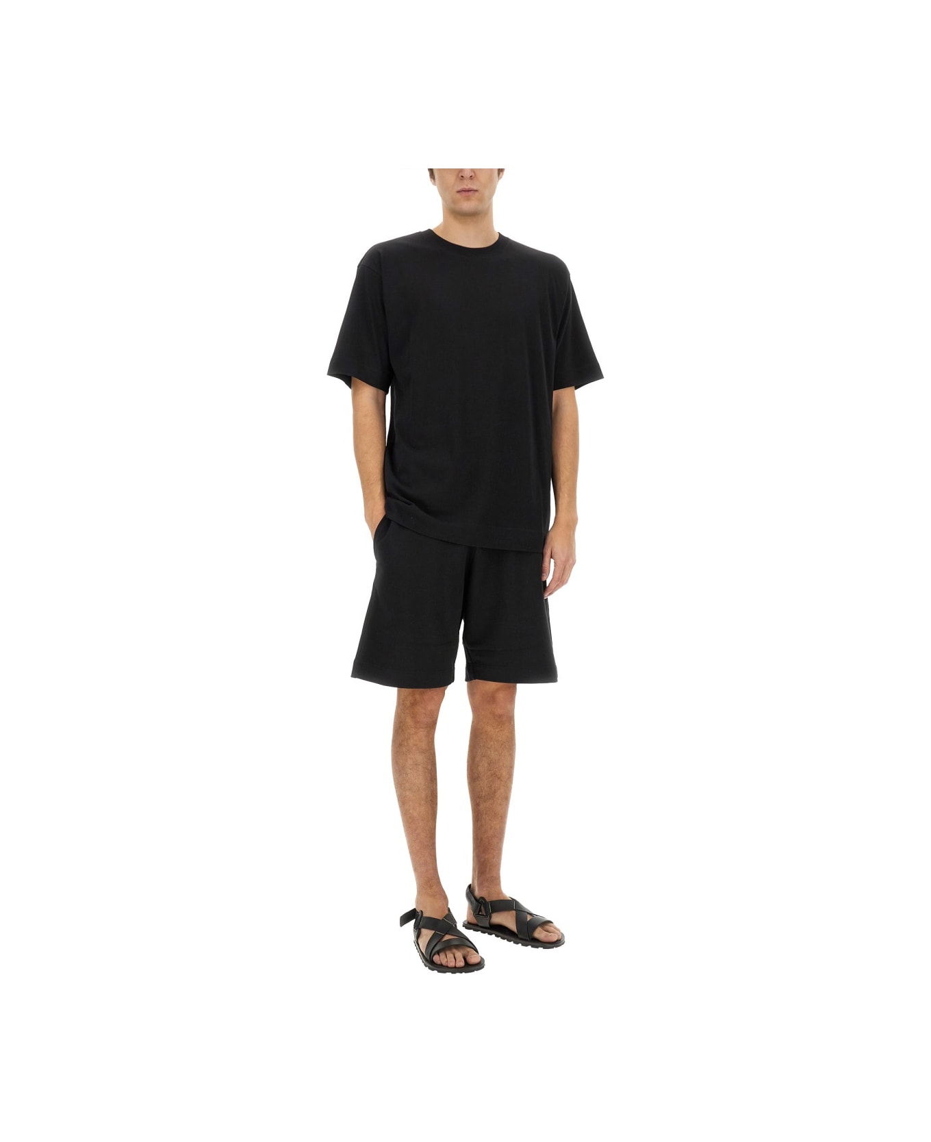 Dries Van Noten Cotton T-shirt - BLACK